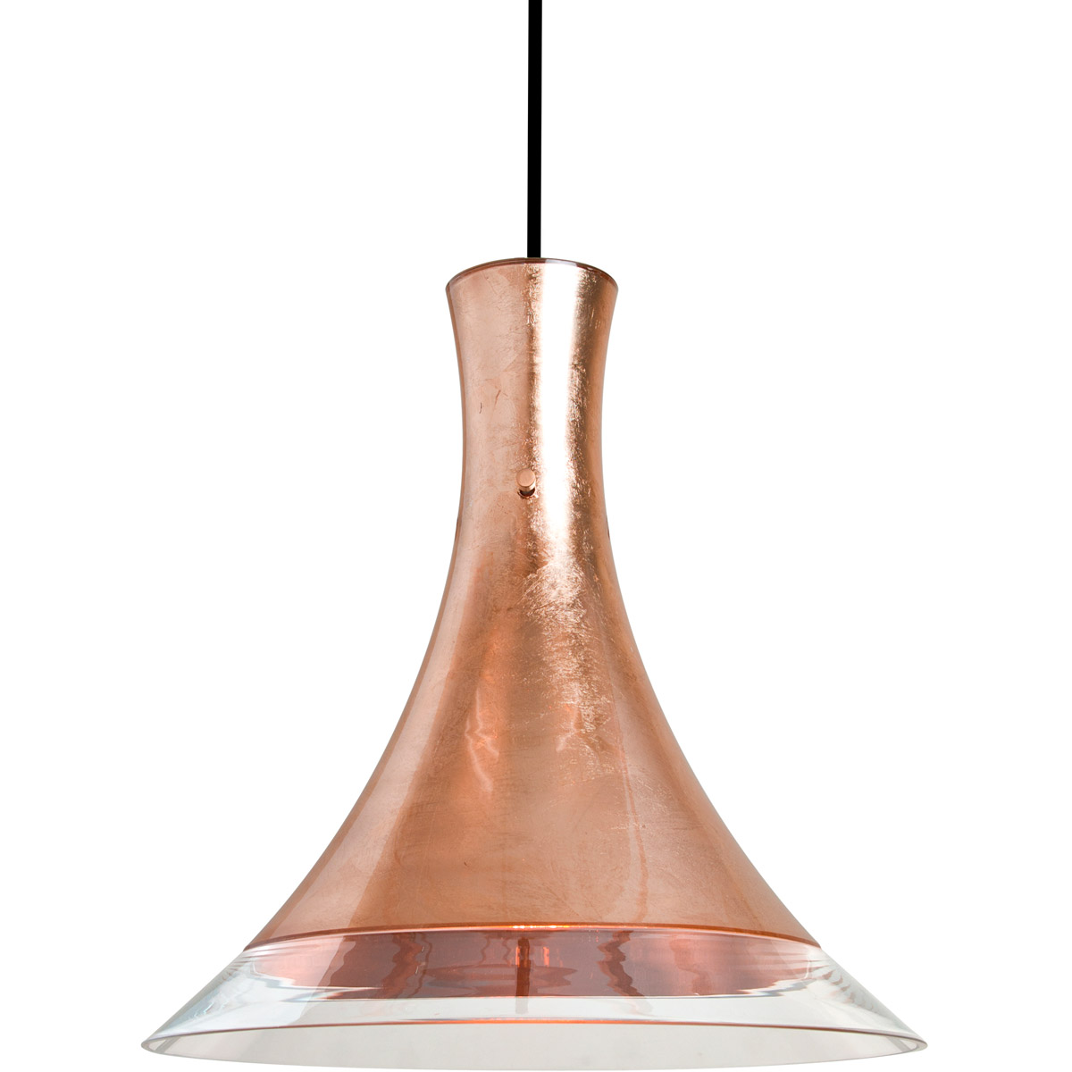 Rio 1 Light Black Pendant Ceiling Light