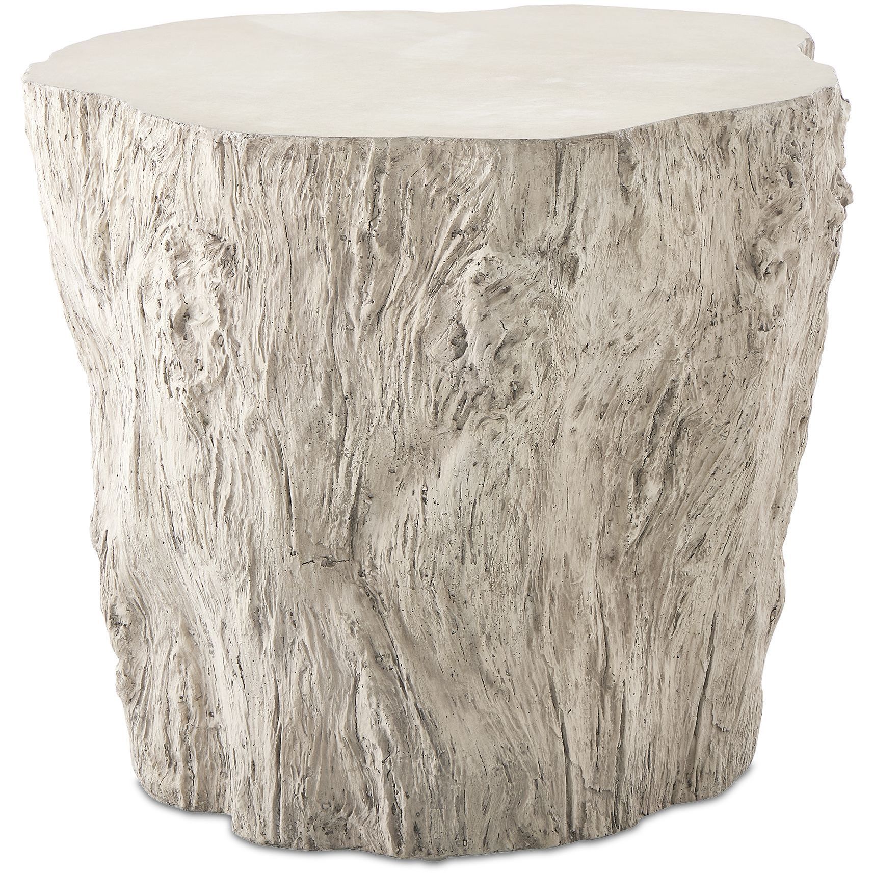 Oakmont 24 X 22 inch Natural Concrete Outdoor Side Table
