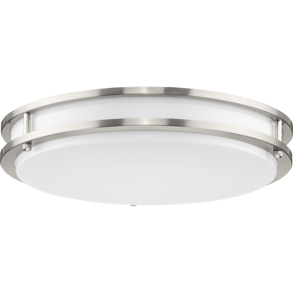 Abide LED LED 14 inch Brushed Nickel Flush Mount Ceiling Light, Medium, Progress LED