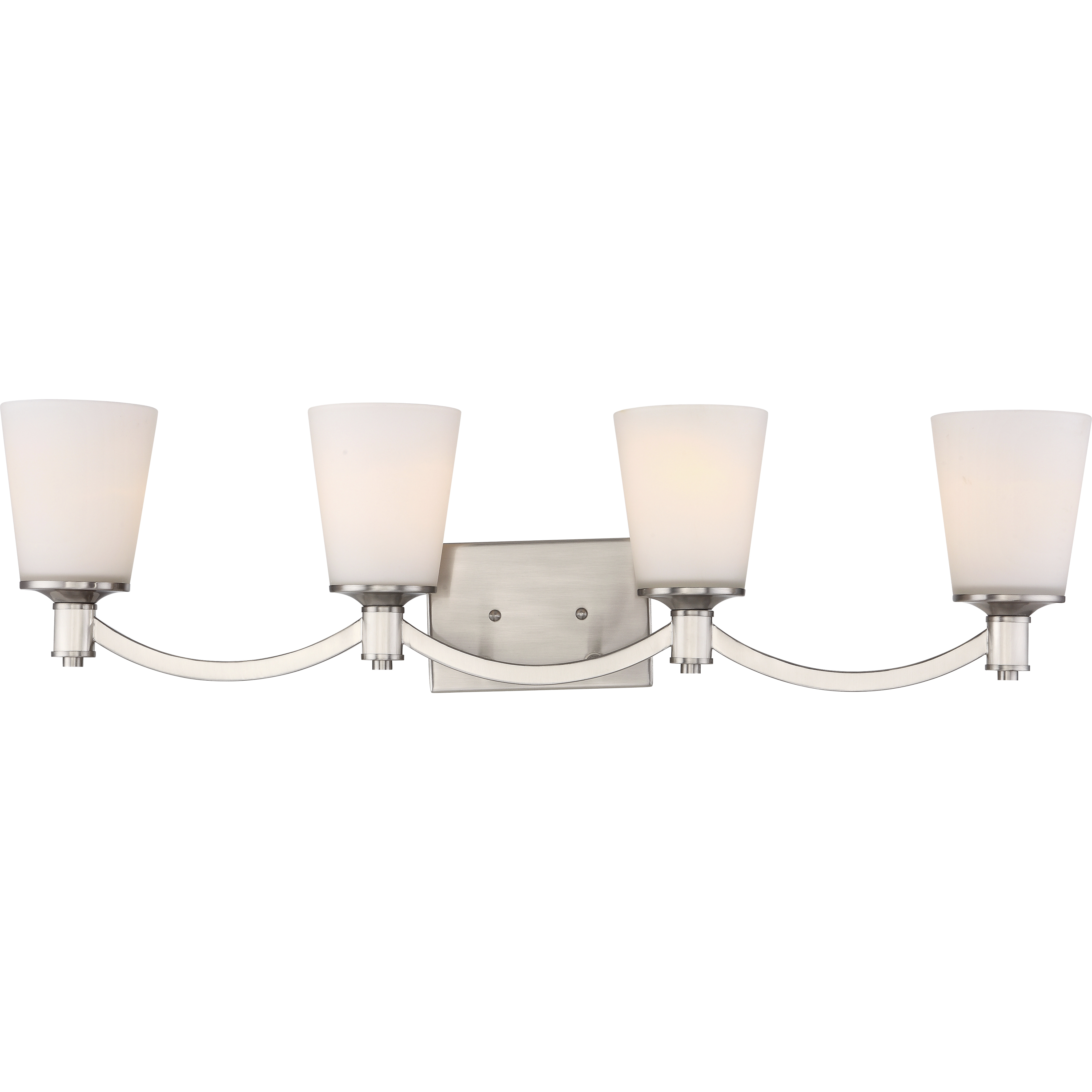 Laguna 4 Light 33 inch Brushed Nickel Vanity Light Wall Light 