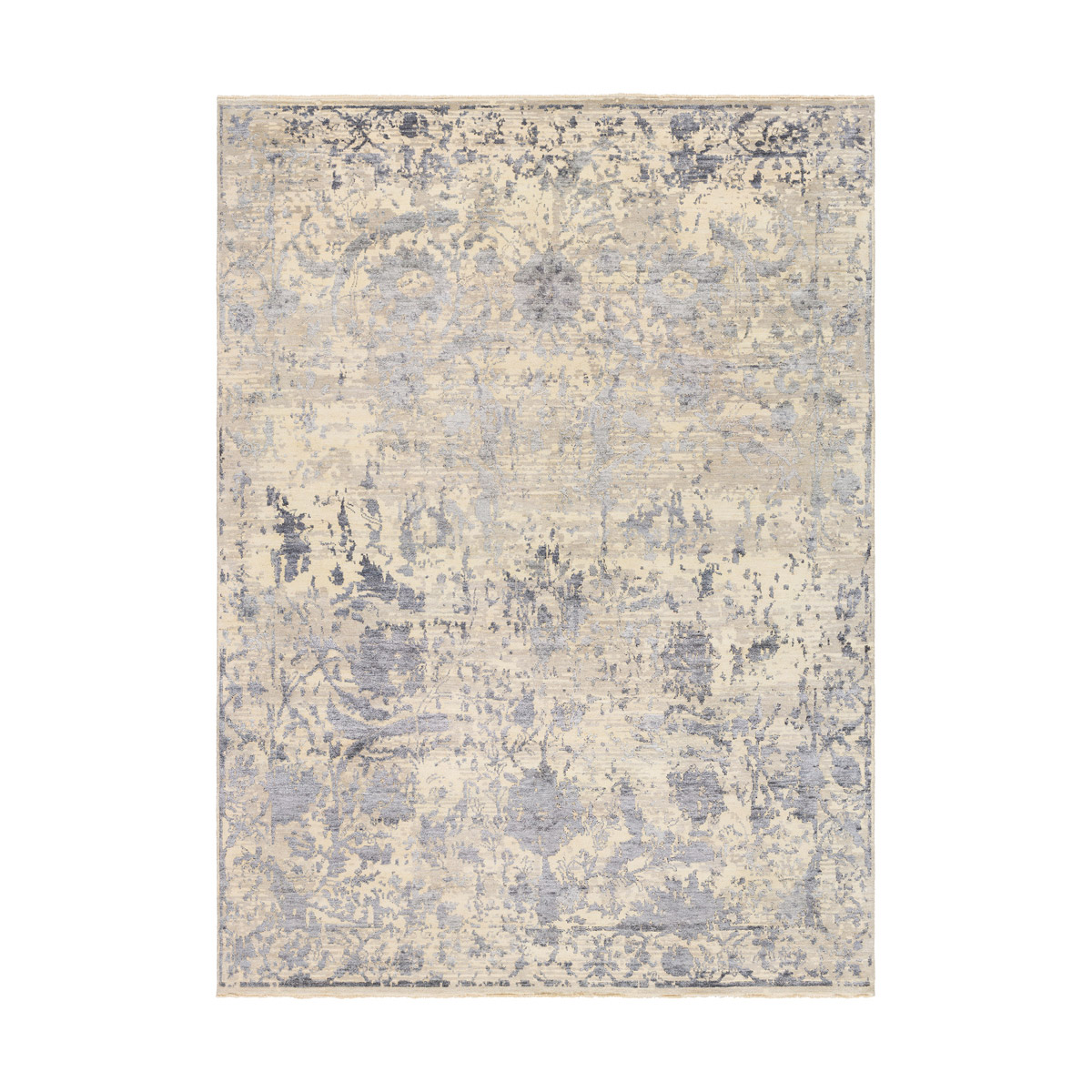 Flen 120 X 96 inch Light Gray Indoor Area Rug, Rectangle