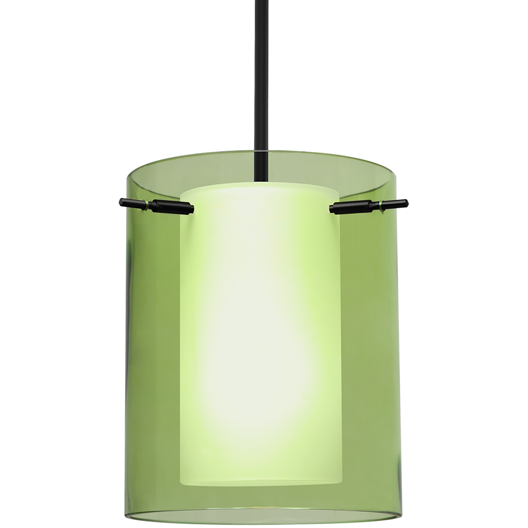 Pahu 8 LED Black Stem Pendant Ceiling Light