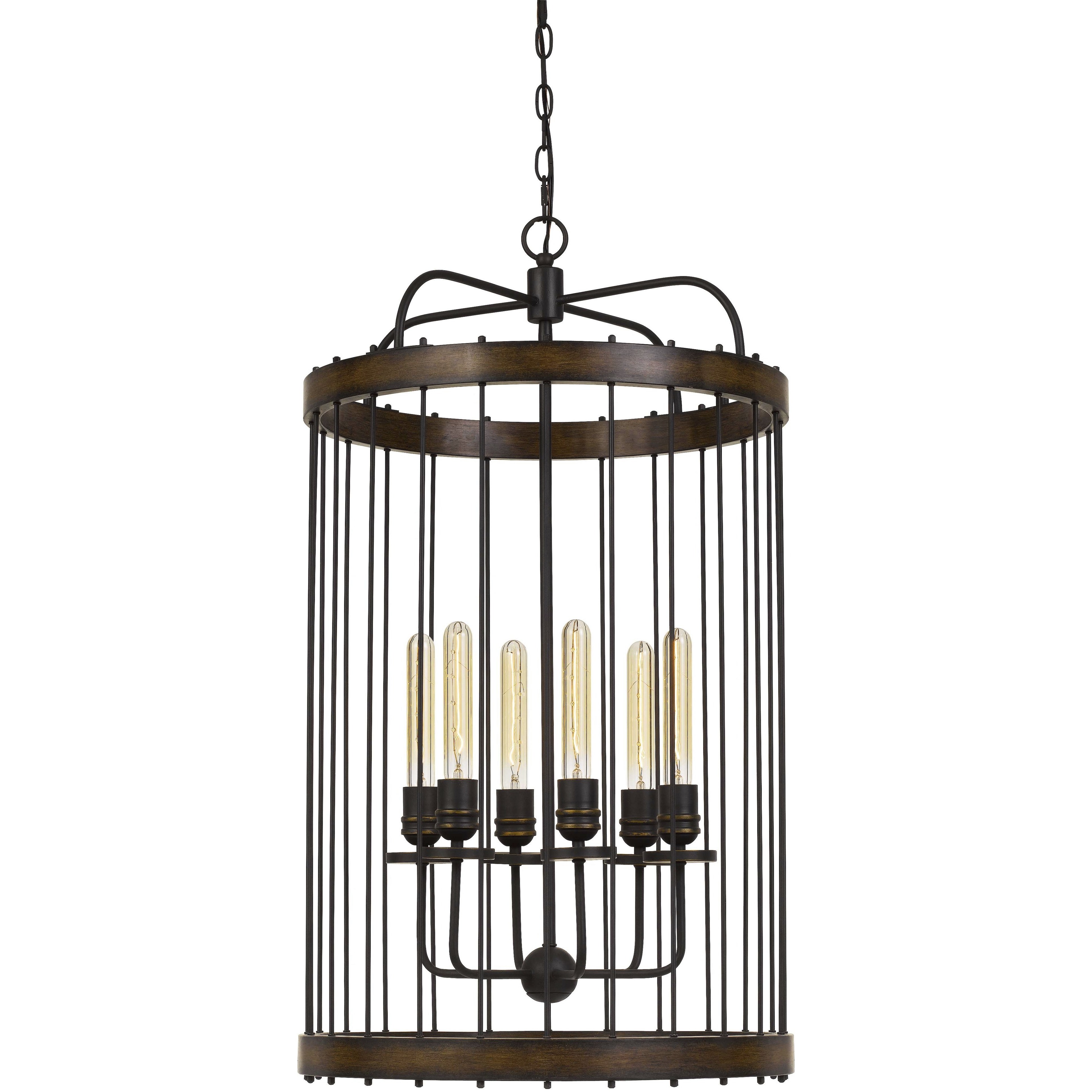 Cantania 6 Light 20 inch Painted Metal Pendant Ceiling Light