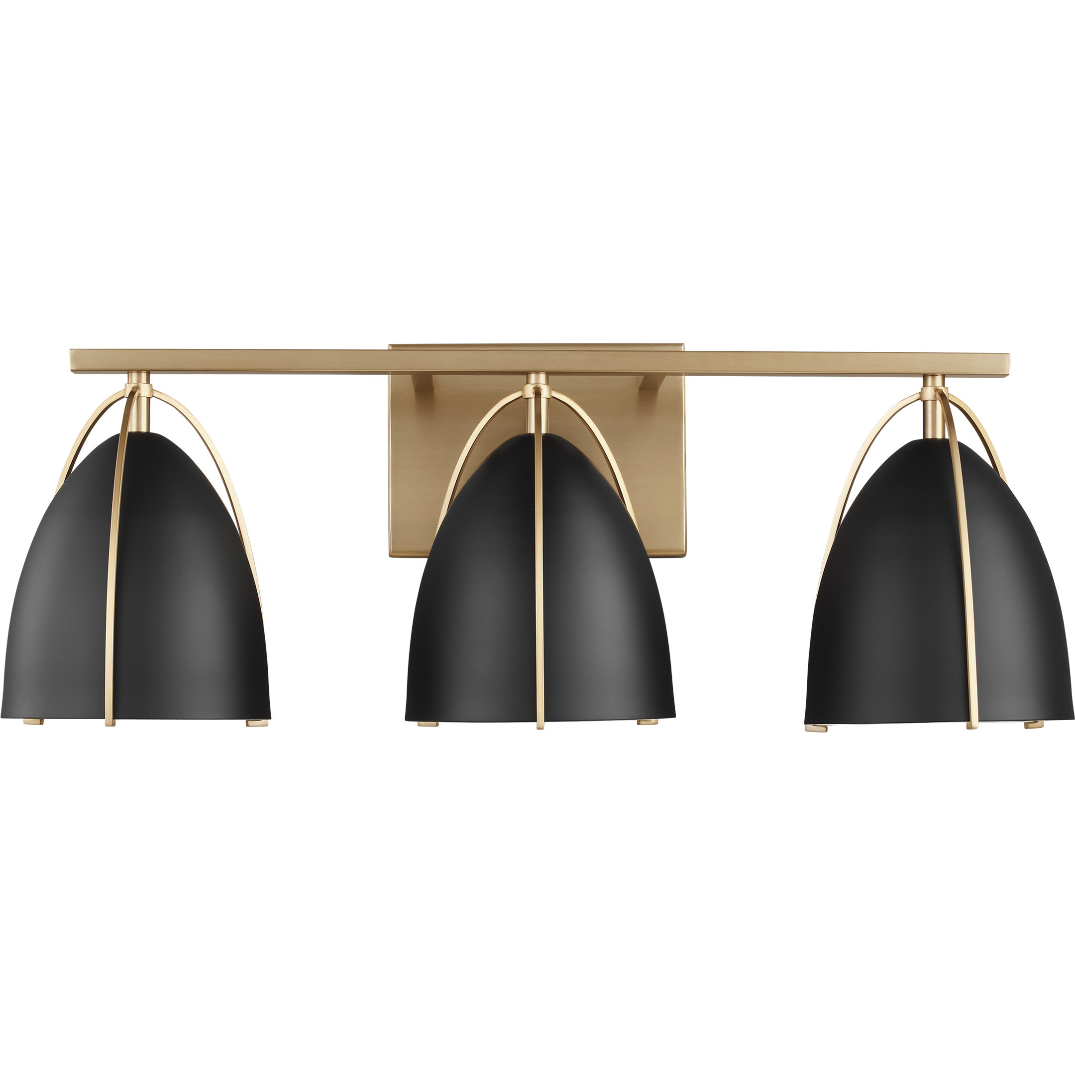 Sean Lavin Norman 3 Light 24.25 inch Satin Brass Wall Bath Fixture Wall Light