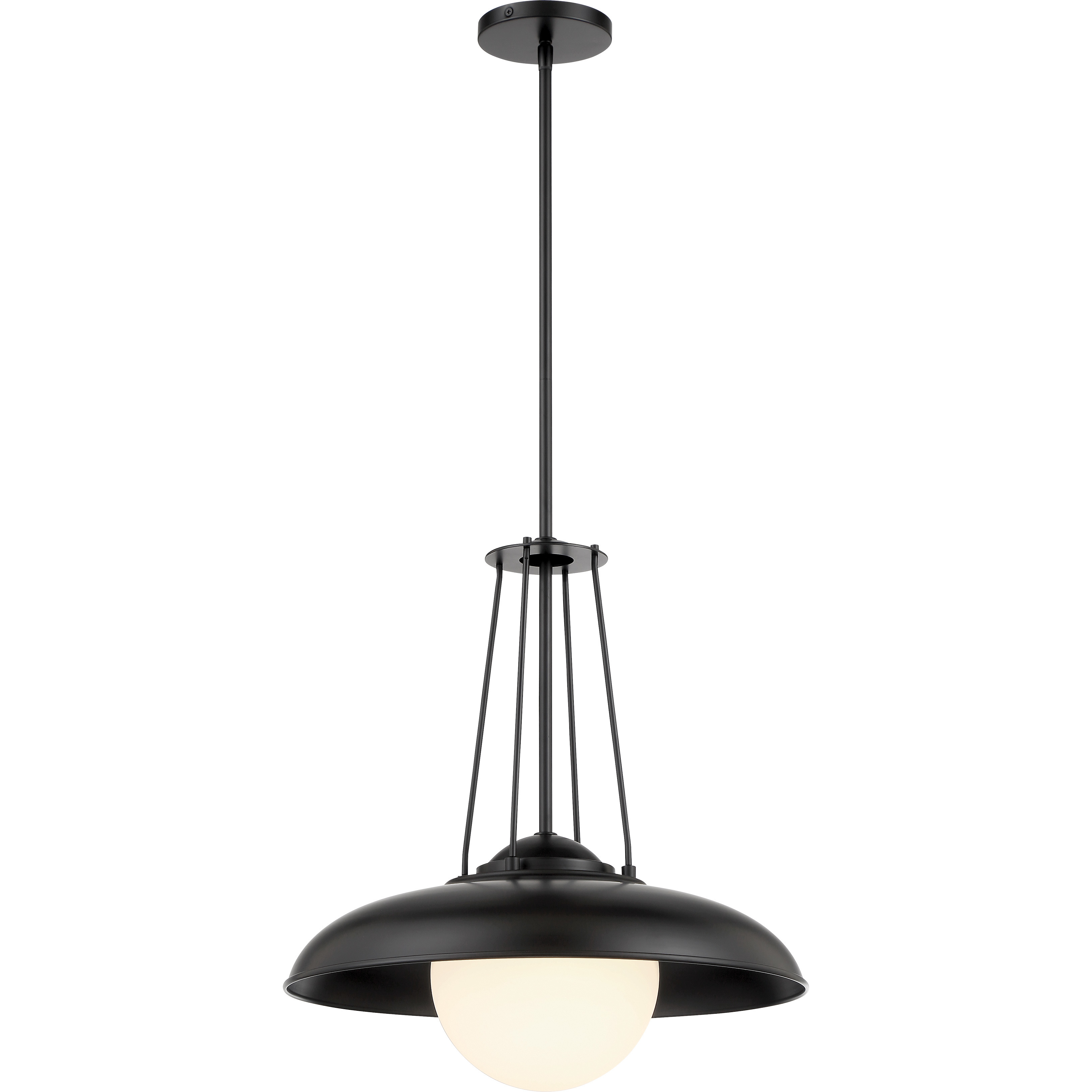 Schooner Ridge 1 Light 18.13 inch Coal Pendant Ceiling Light