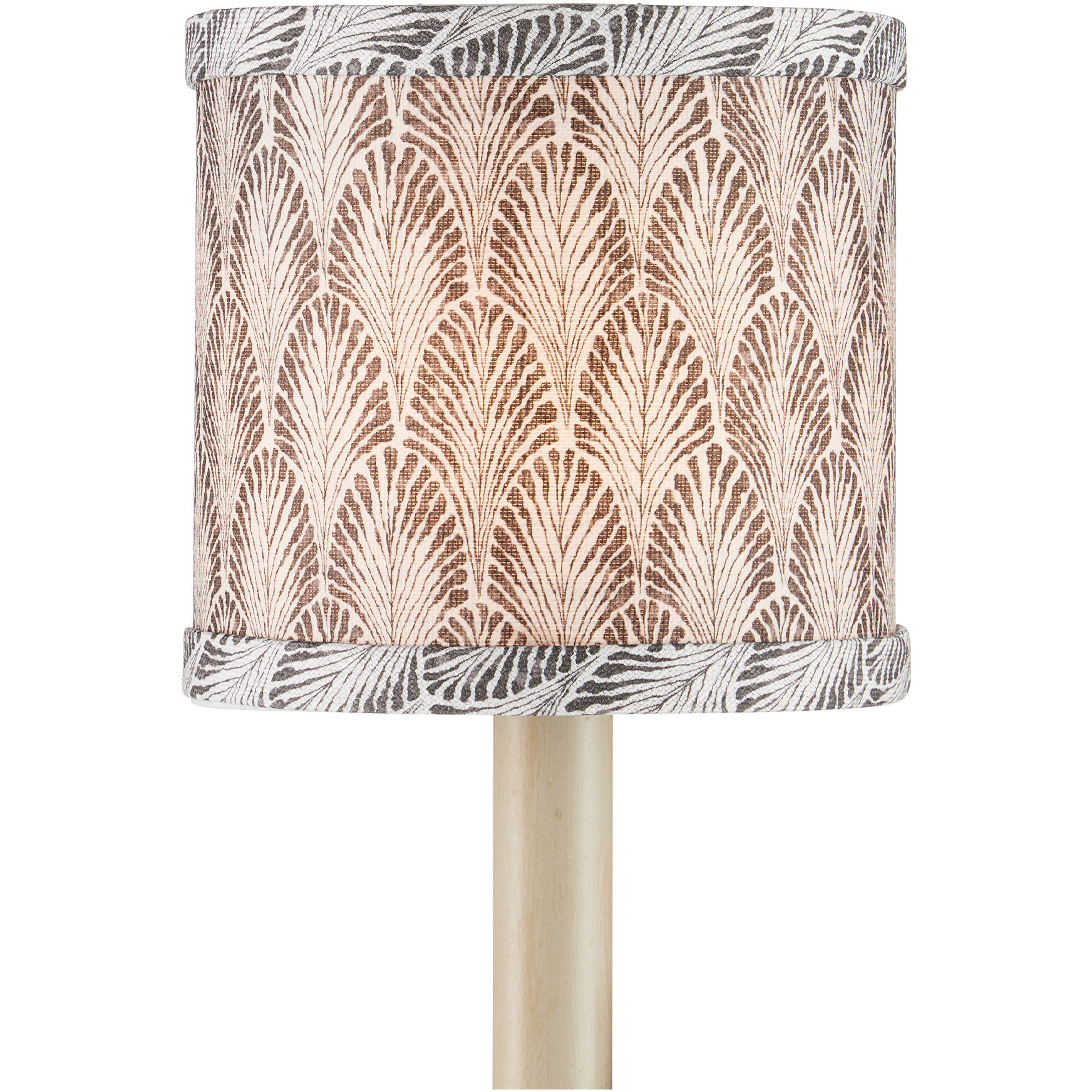 Plume Stone and Ivory 5 inch Chandelier Shade