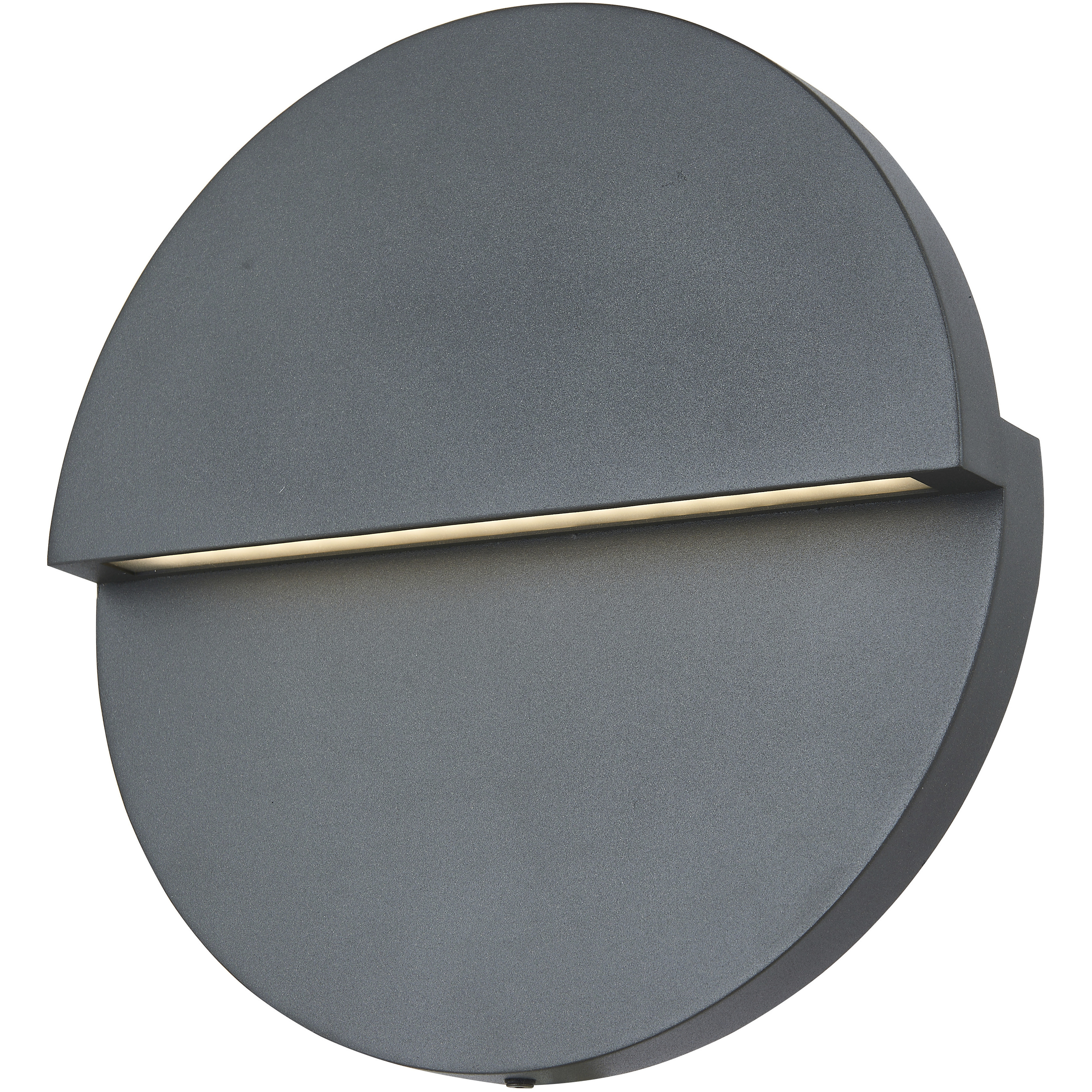 Mona Lisa LED Matte Black Outdoor Wall Light