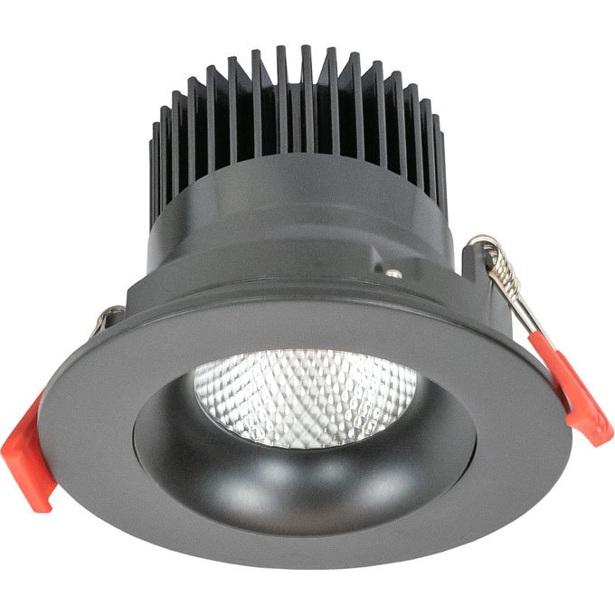 Luke Black Downlight, Round