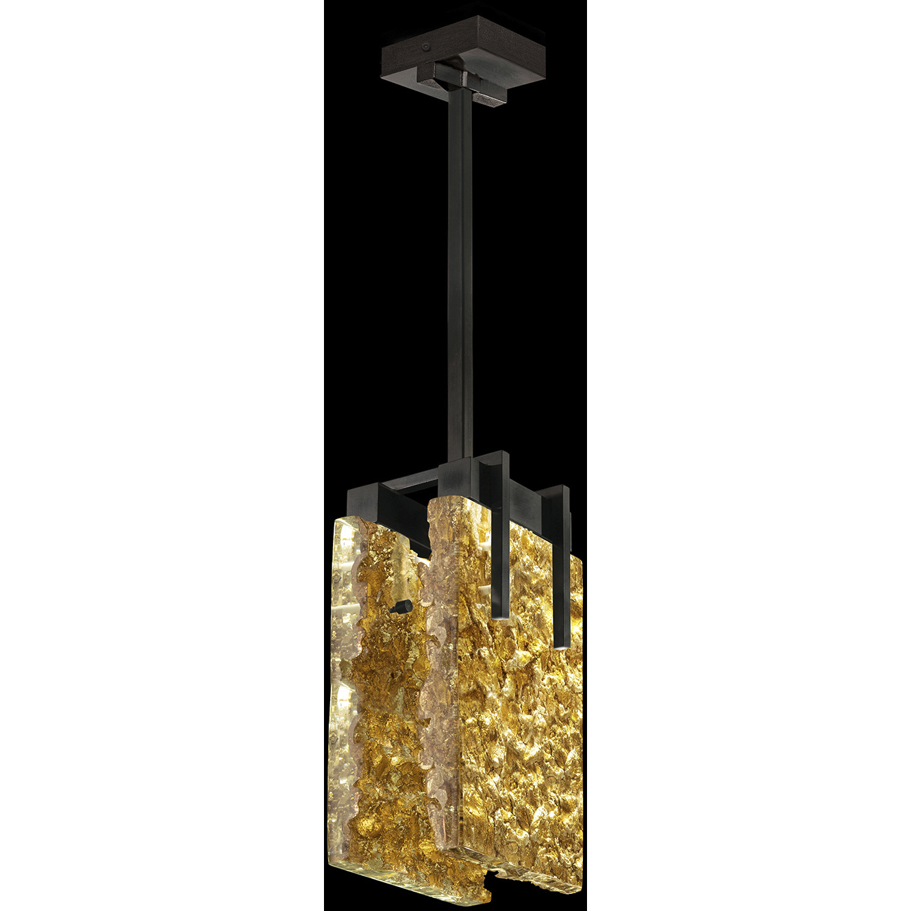 Terra LED 7.75 inch Black Pendant Ceiling Light