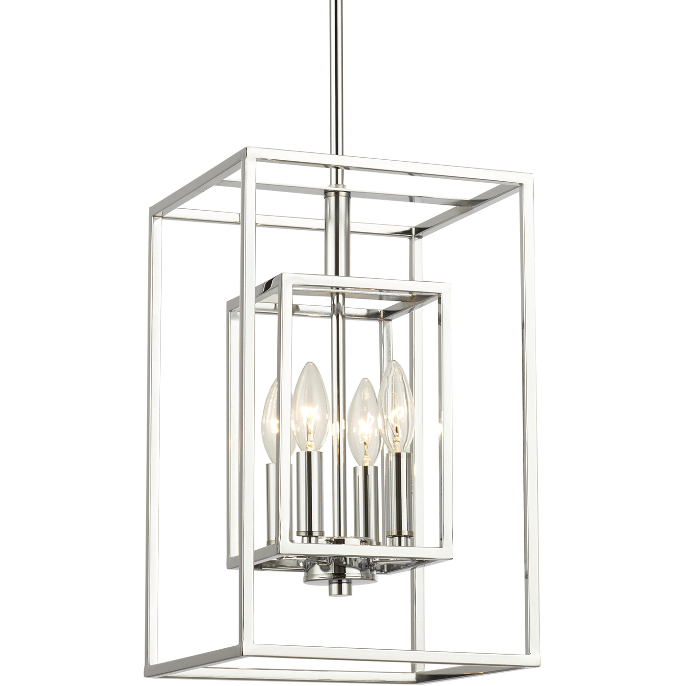 Kai Pendant Ceiling Light in Polished Chrome