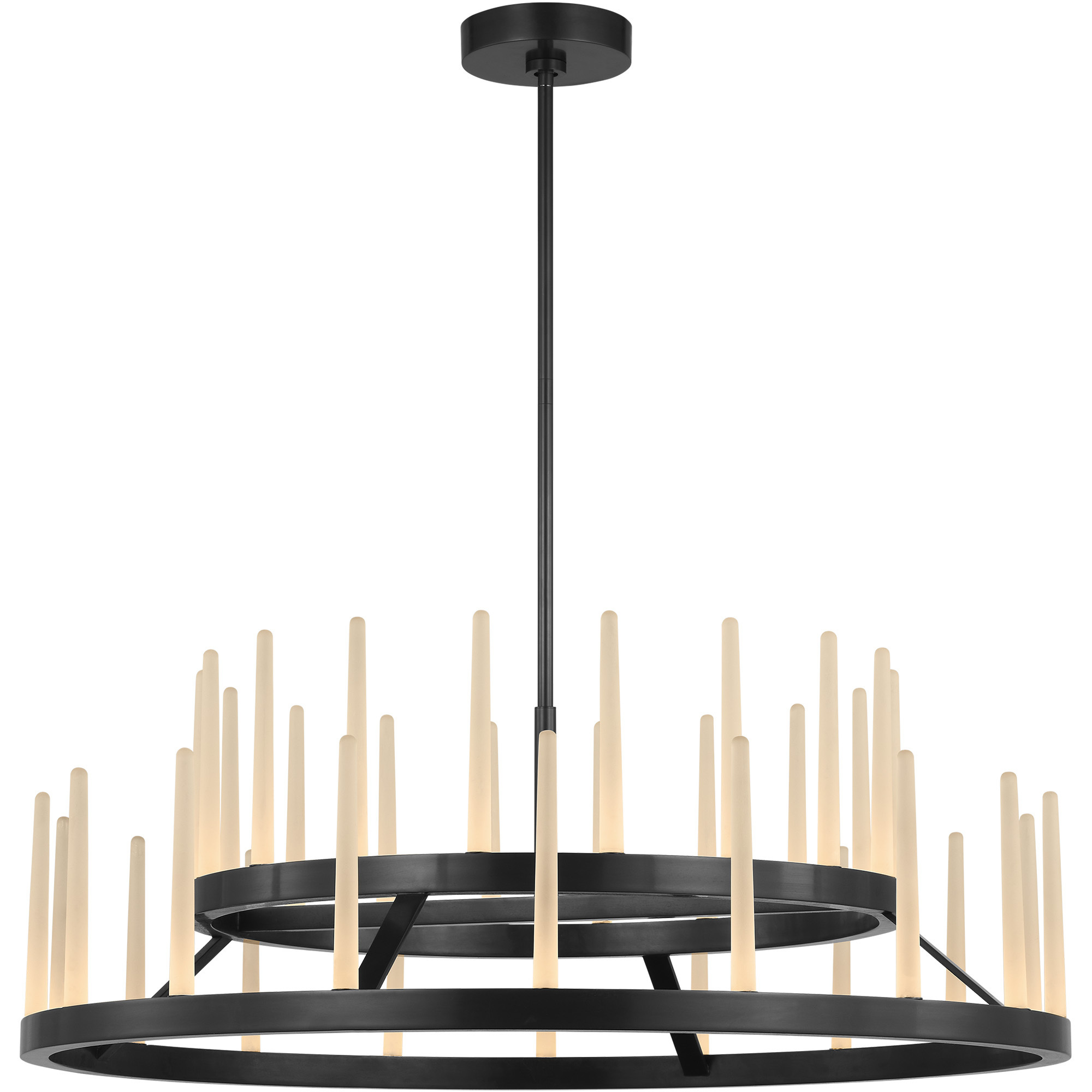 Sean Lavin Sagrada LED 36 inch Bronze Two-Tier Chandelier Ceiling Light