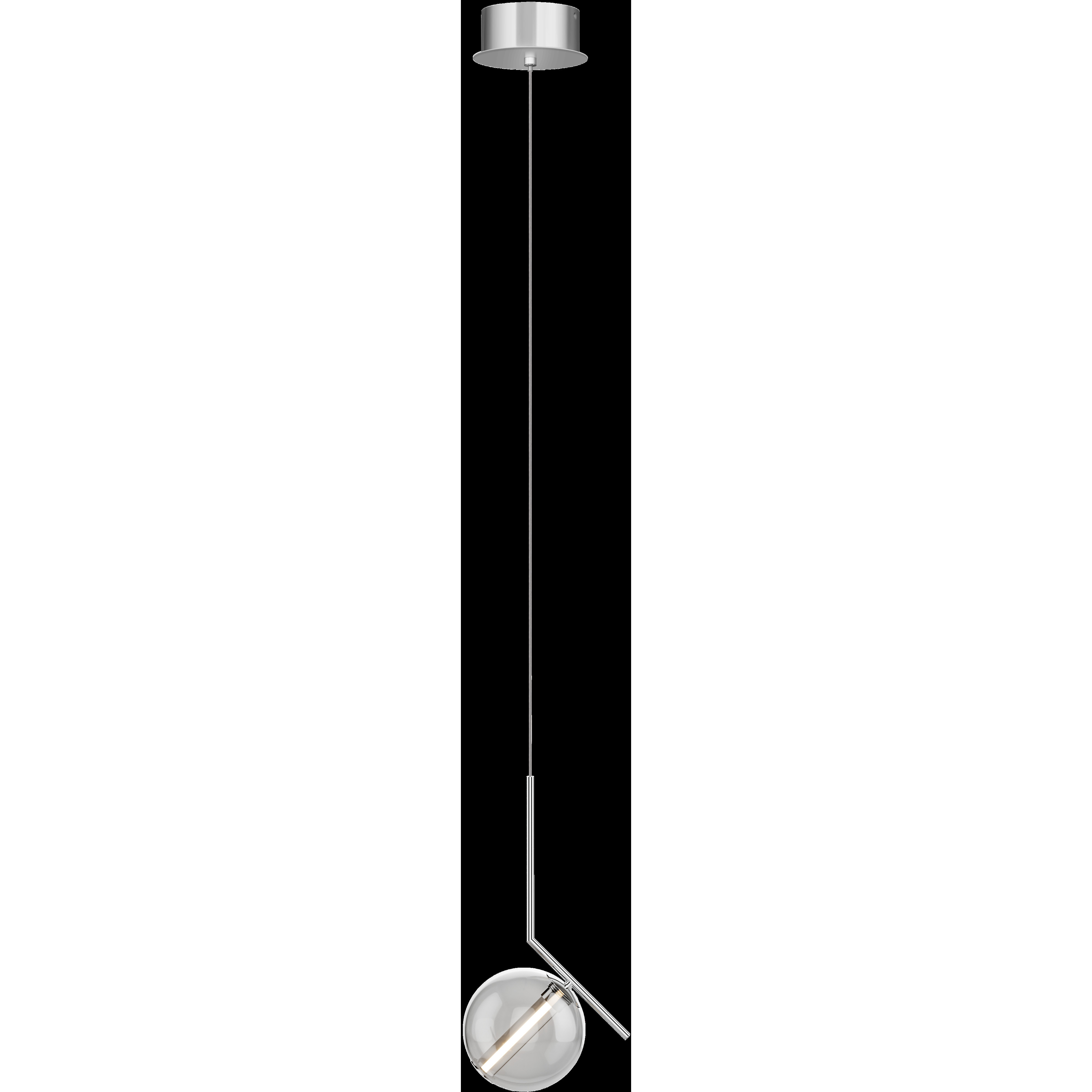 PageOne Vetri LED 5.91 inch Chrome Pendant Ceiling Light PP121908-CM - Open Box