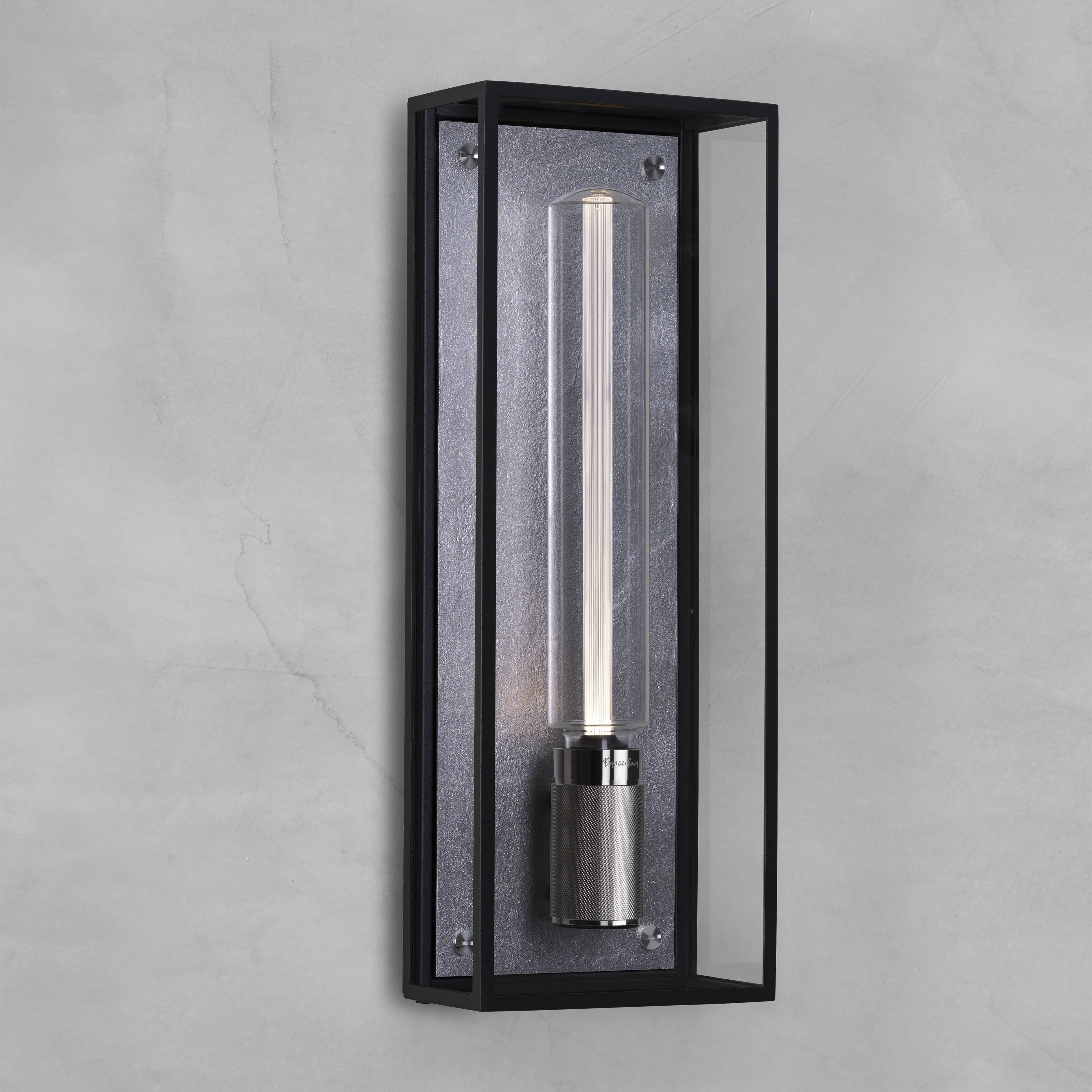 Caged Wet LED 19.21 inch Steel Outdoor Wall Lighting