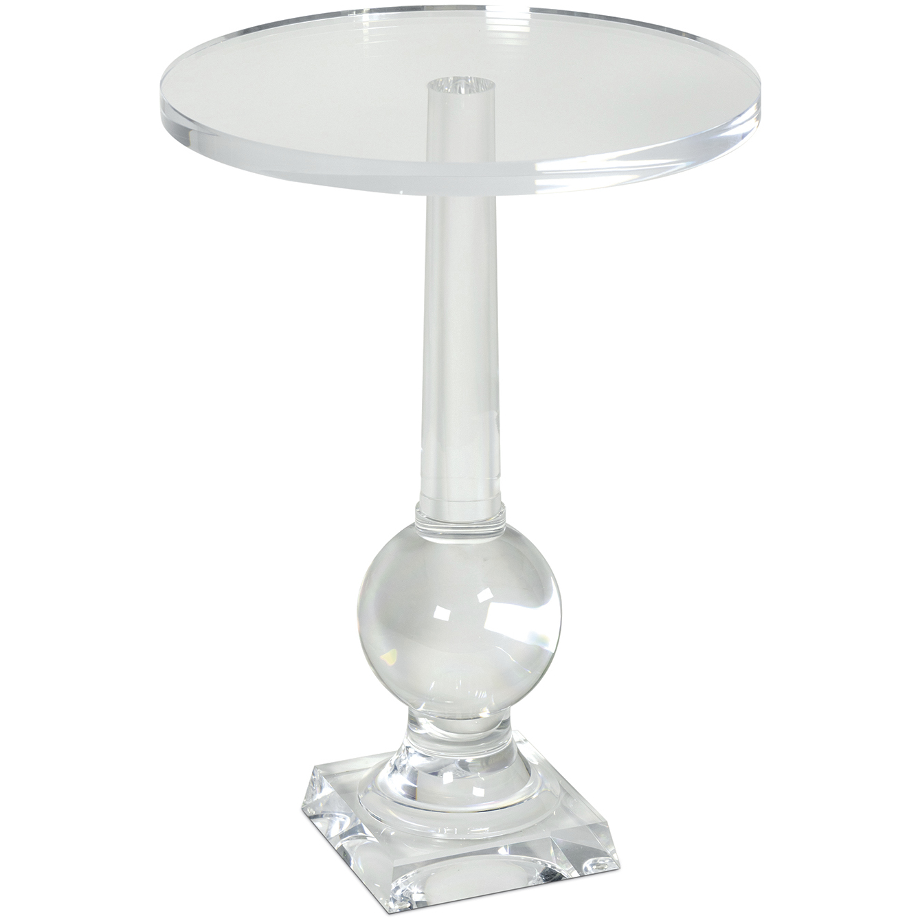 Stowe 24 X 17 inch Clear Accent Table