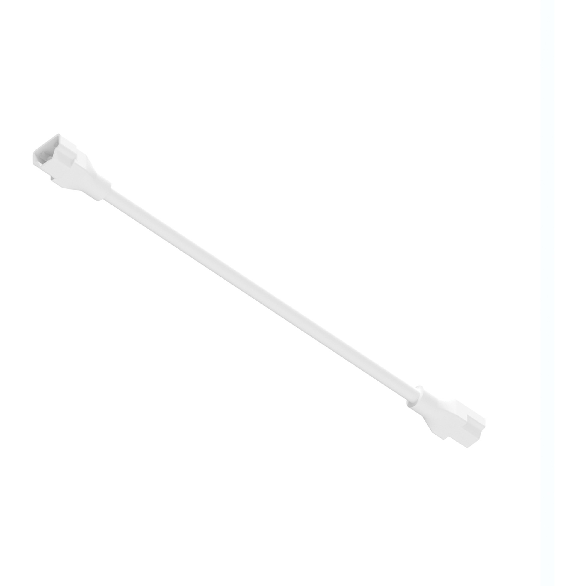 LEDUR 6 inch Matte Powder White Under Cabinet Jumper Cable