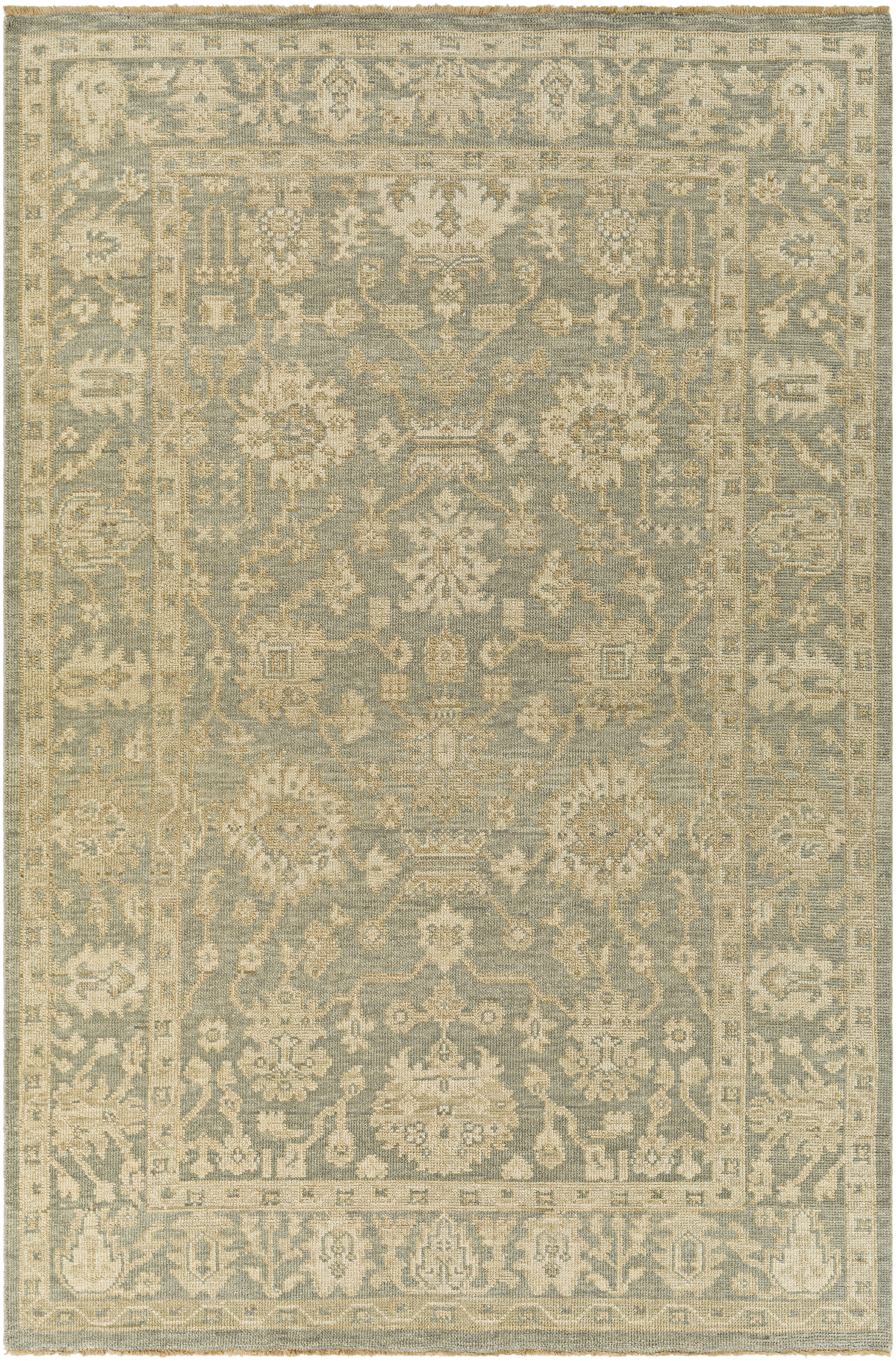Reign 36 X 24 inch Dusty Sage Rug in 2 x 3, Rectangle
