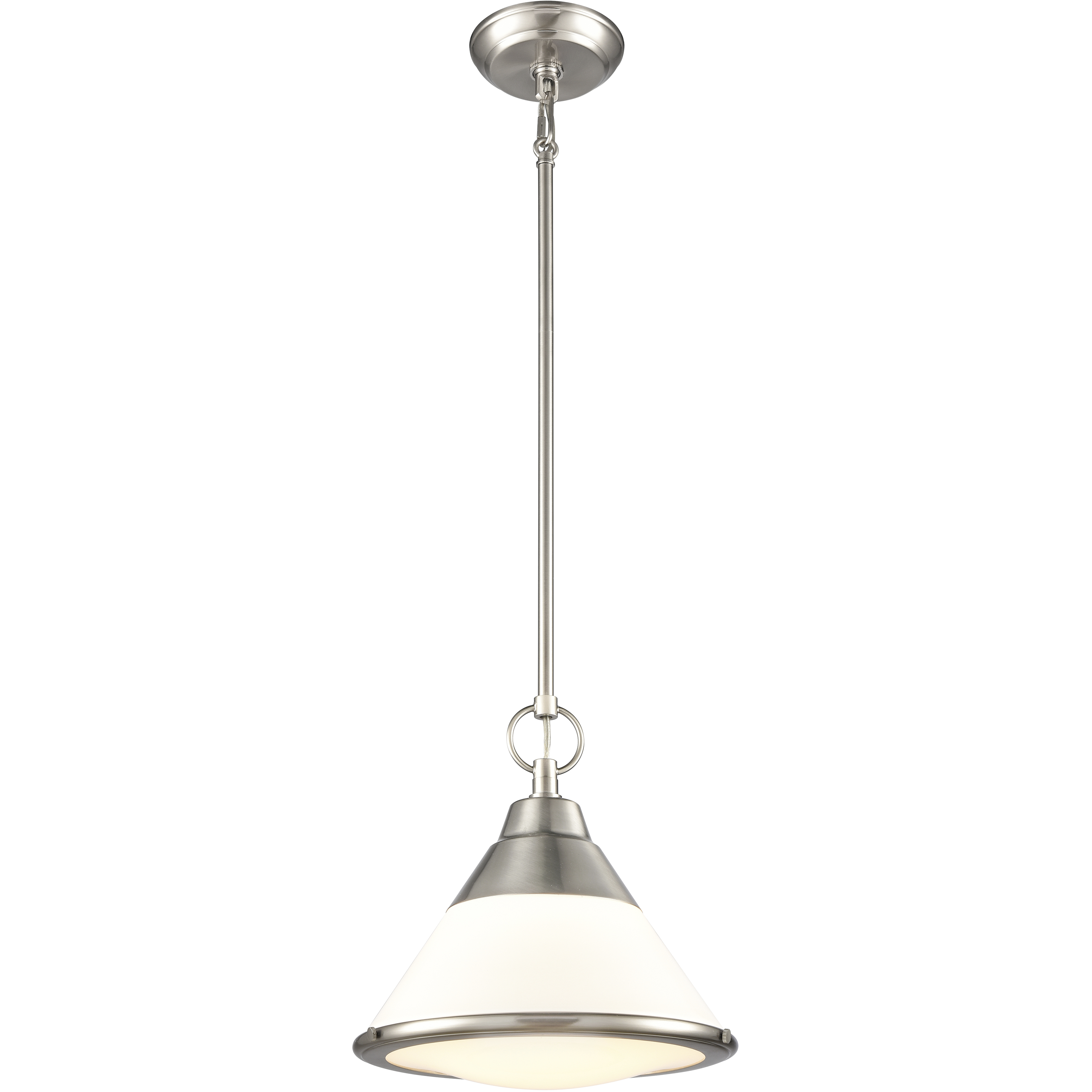 Sven 1 Light 12 inch Satin Nickel Pendant Ceiling Light