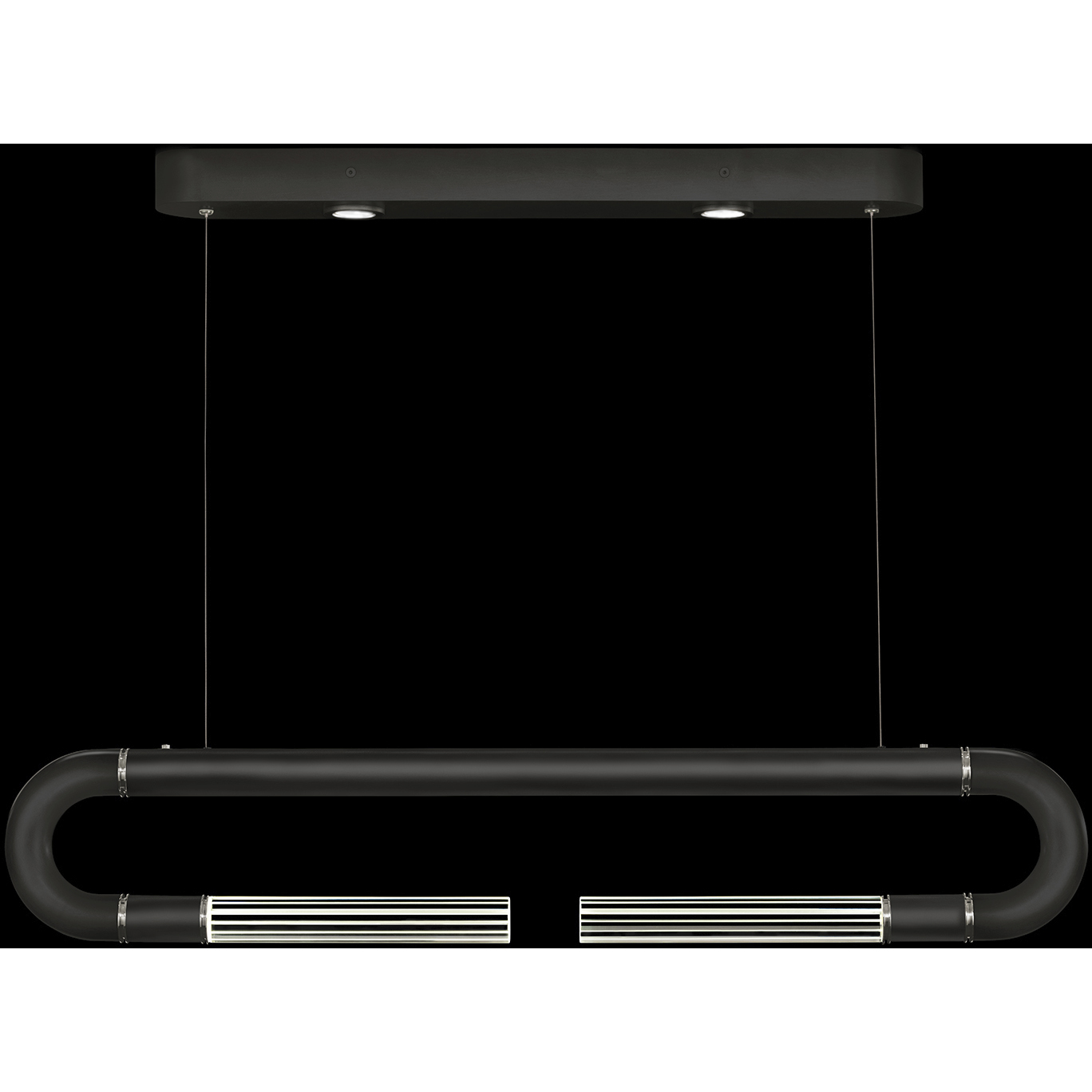 Antonia LED 52 inch Black Pendant Ceiling Light