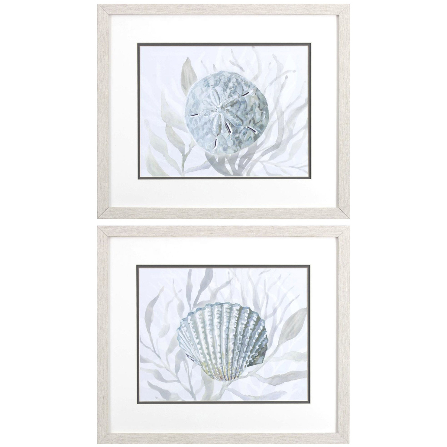 Ocean Beauty Blue and Gray and Teal Framed Art, Propac