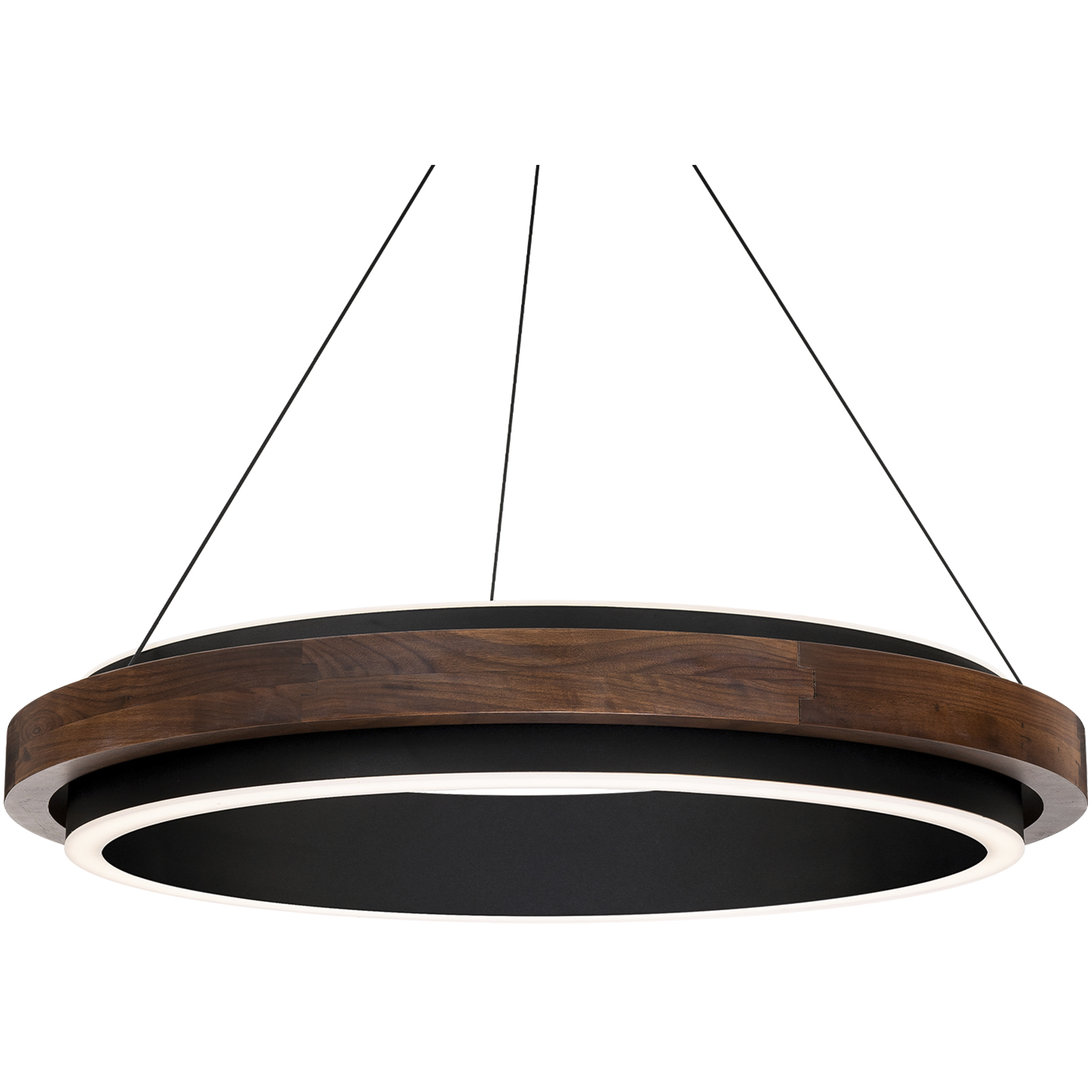 Modern Forms PD-88529-BK/DW Delaney LED 29.5 inch Black and Dark