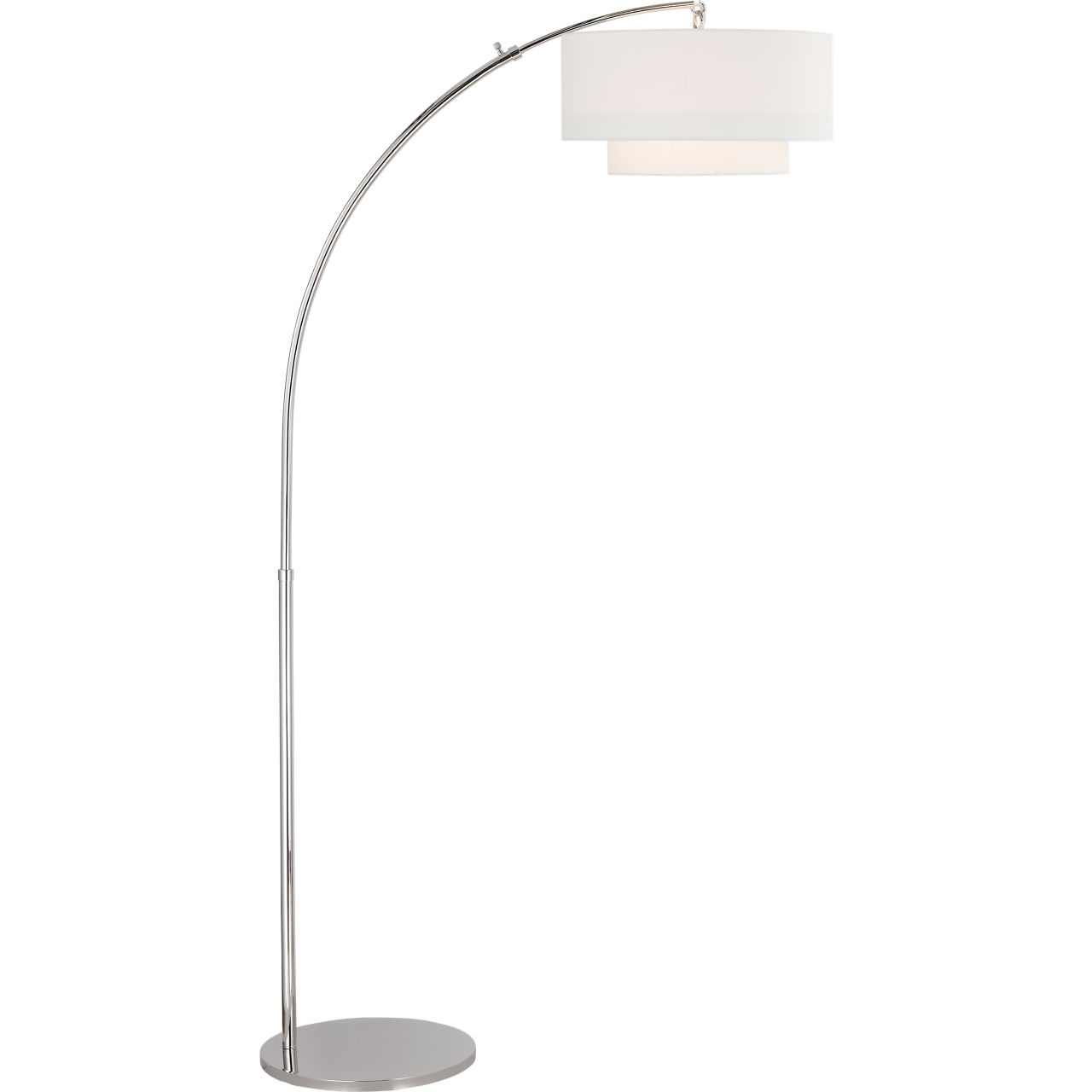 kate spade new york Sawyer 75.25 inch 9 watt Polished Nickel Floor Lamp Portable Light