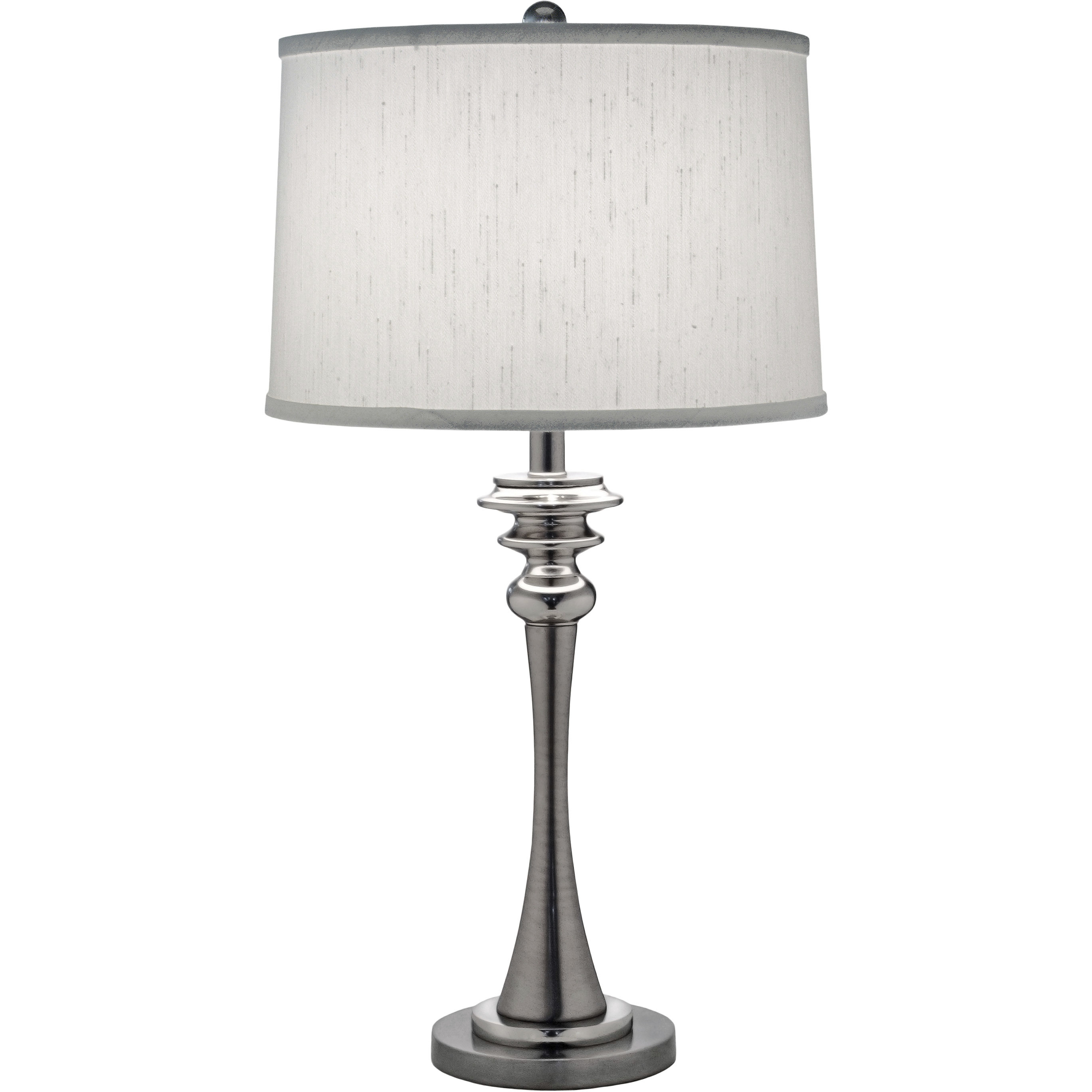Ellie 29 inch 150 watt Antique Nickel Table Lamp Portable Light