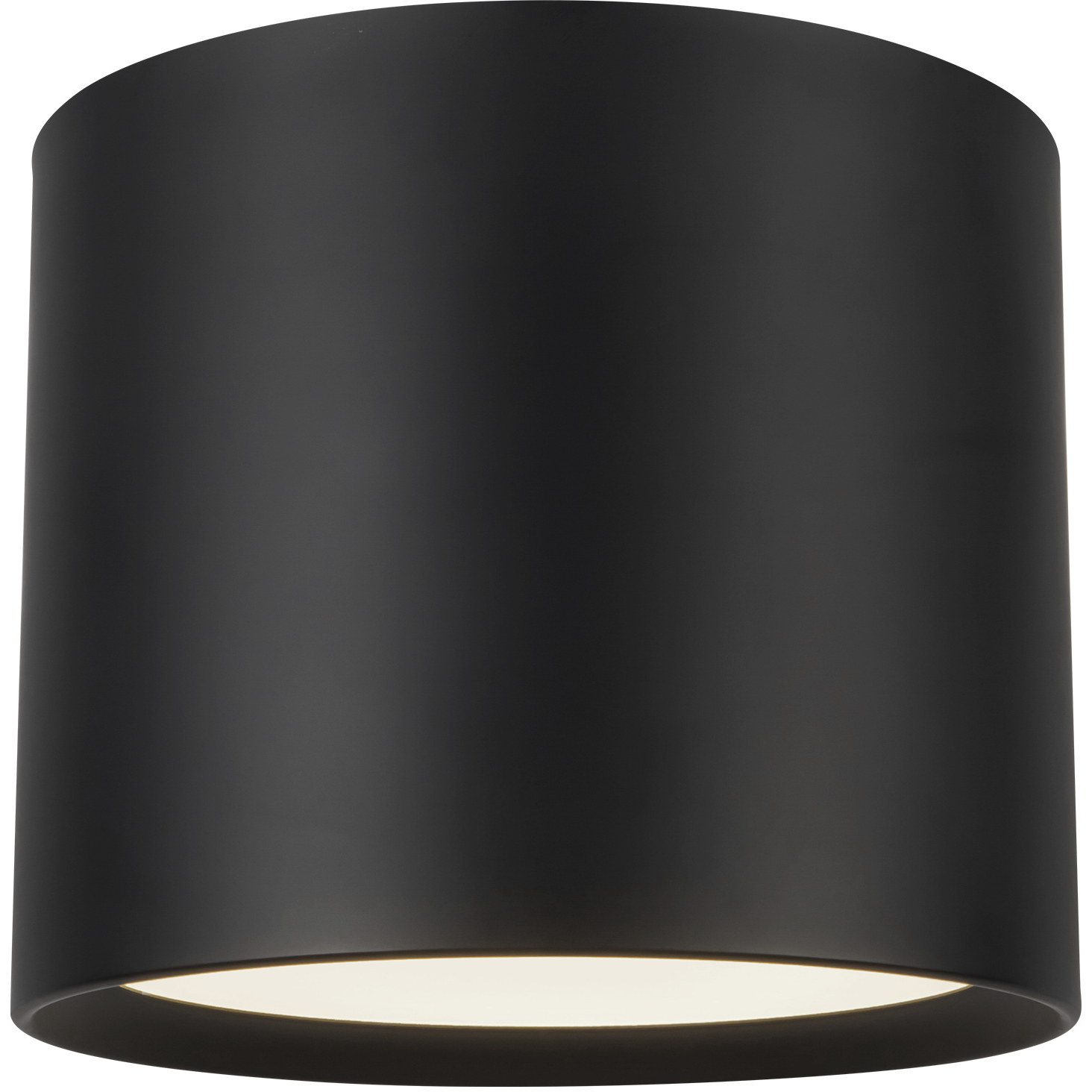 Uma 12 inch Black Semi-Flush Mount Ceiling Light