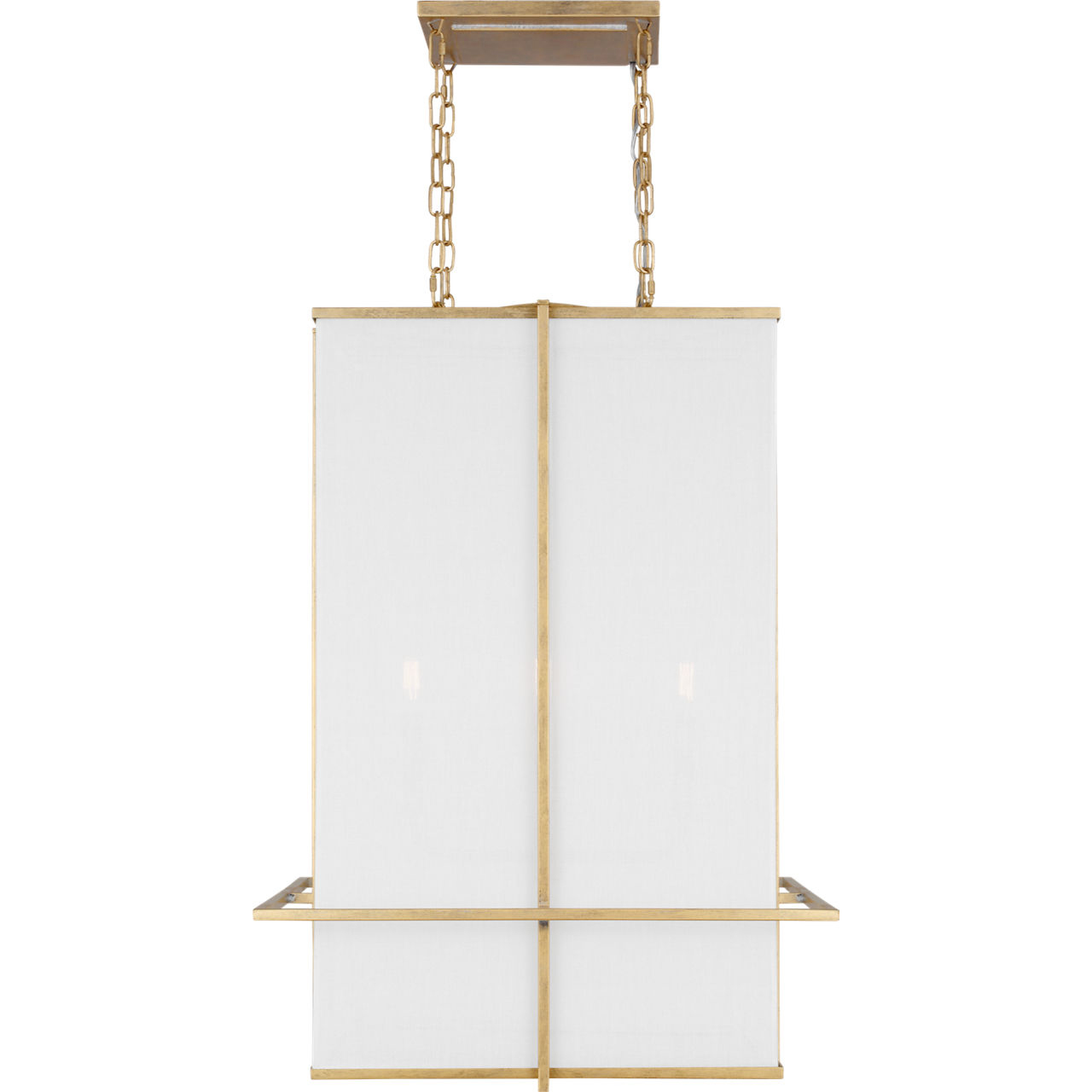 Thom Filicia Dresden 4 Light 23.25 inch Coastal Gild Lantern Pendant Ceiling Light