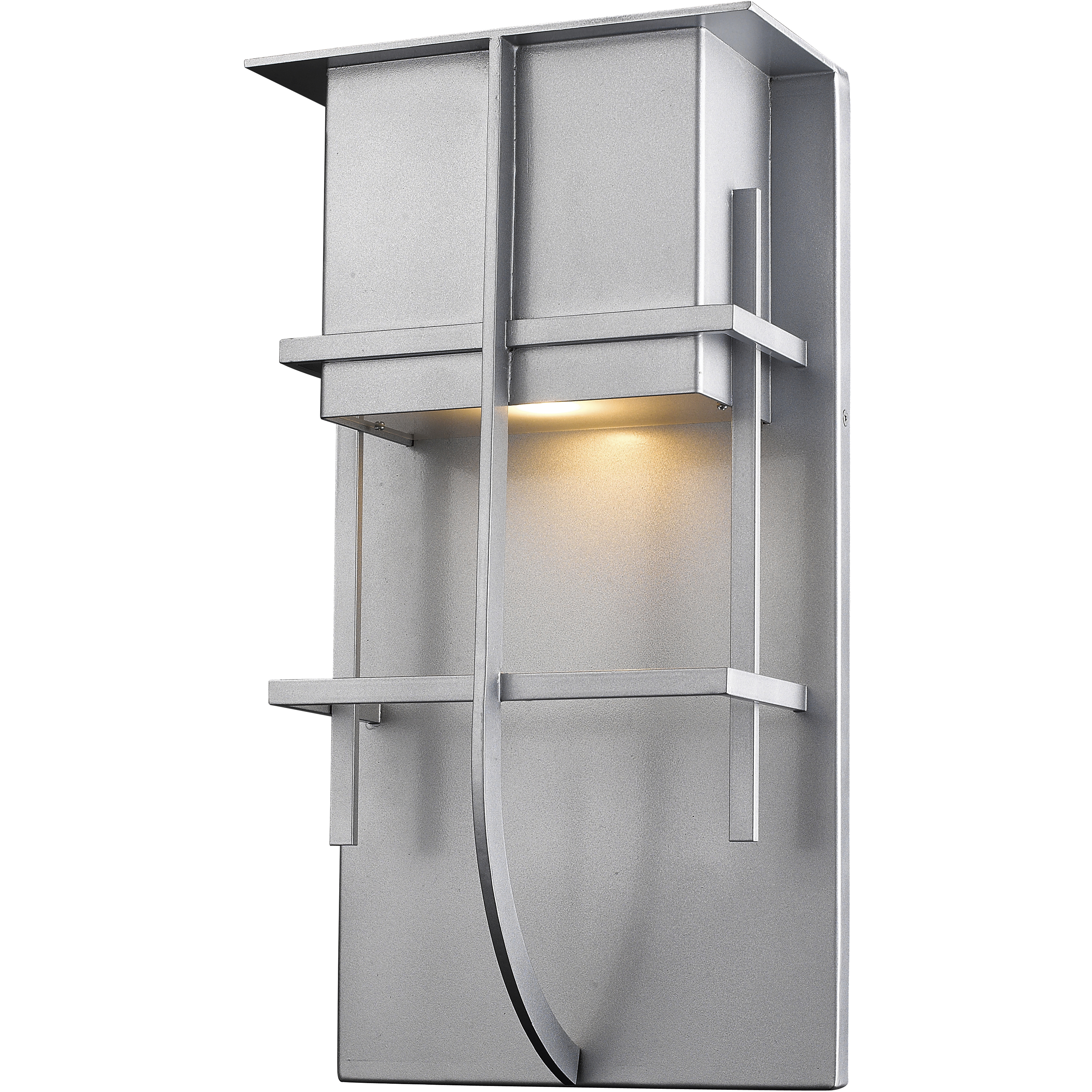 Stillwater LED 14.75 inch Silver Outdoor Wall Light