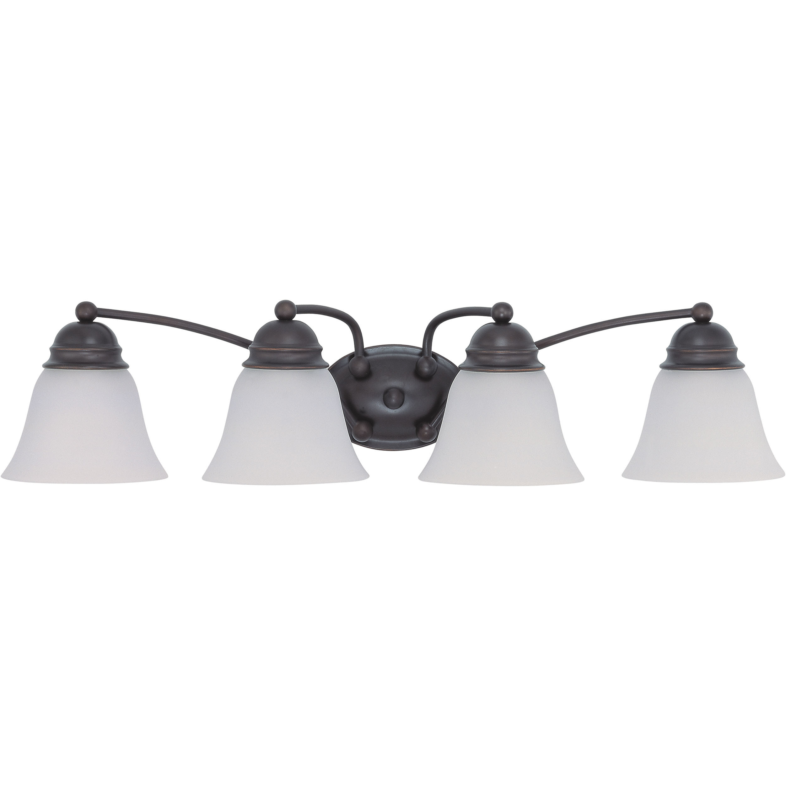 Empire 4 Light 29 inch Mahogany Bronze Vanity Light Wall Light