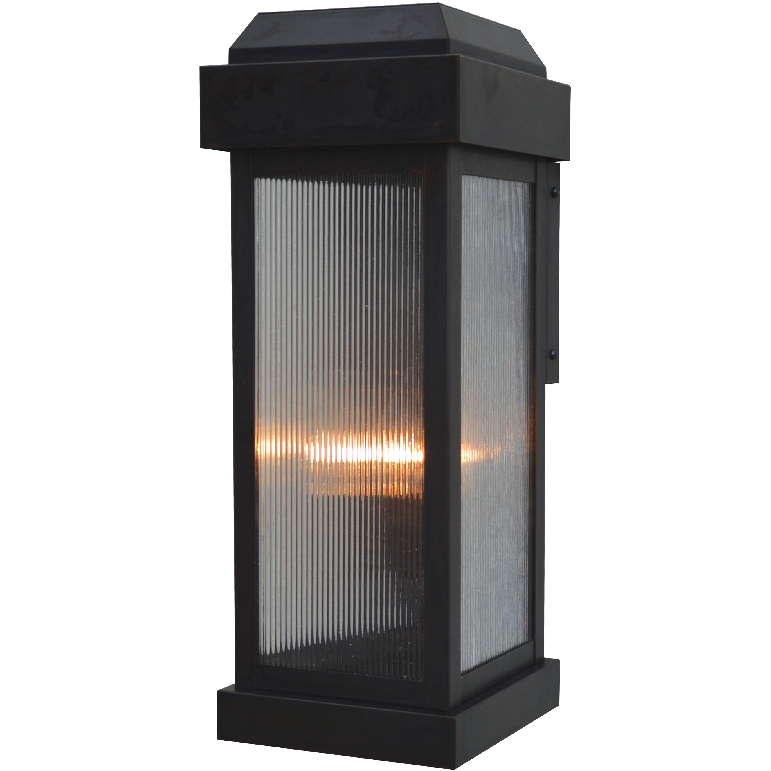 Sydney 2 Light 18 inch Raw Copper Outdoor Wall Lantern in White Opalescent