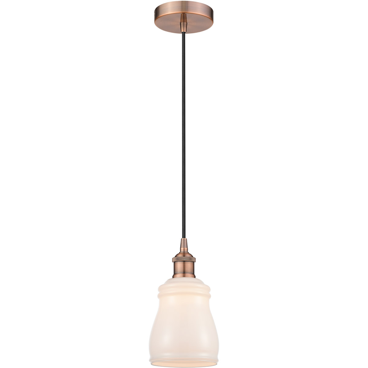 Edison Ellery 1 Light 5 inch Antique Copper Mini Pendant Ceiling Light
