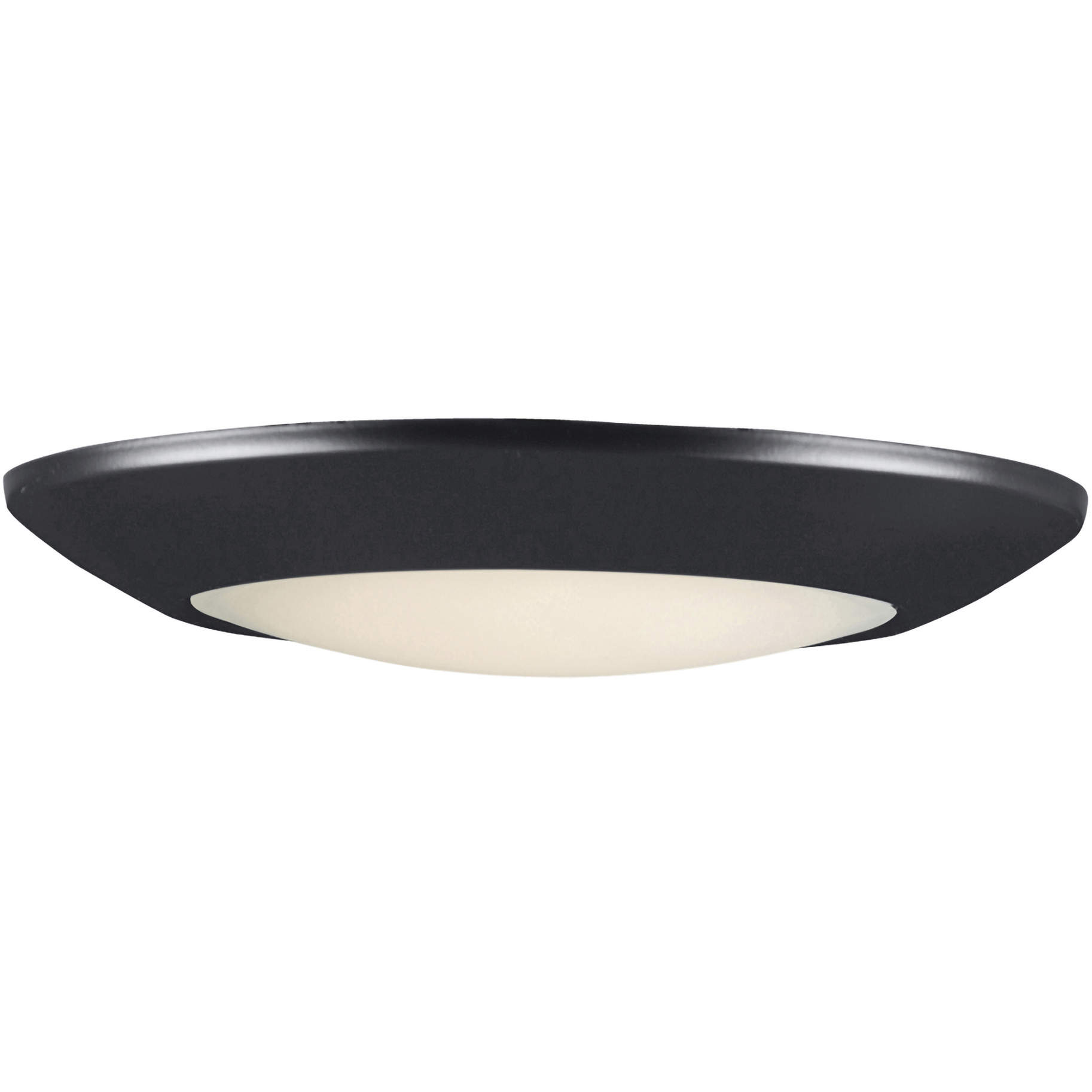 Diverse LED 6 inch Black Flush Mount Ceiling Light
