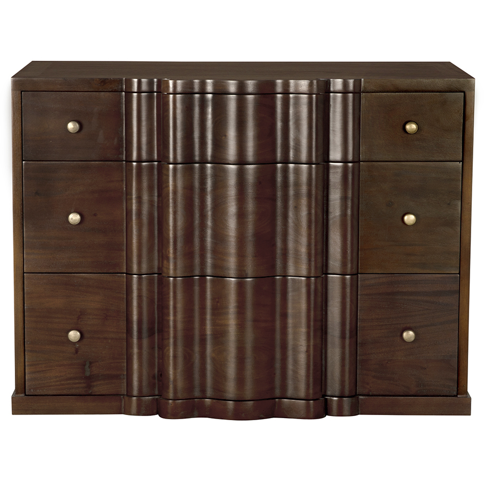 Kiss Hand Rubbed Brown Dresser