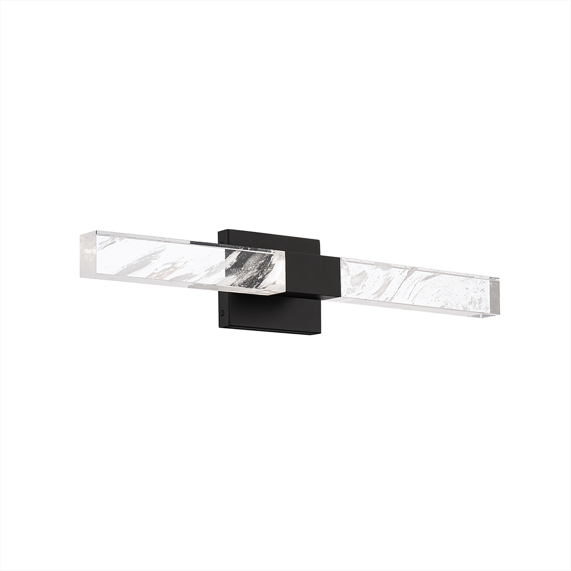 Beyond Baton LED 4 inch Black ADA Wall Sconce Wall Light
