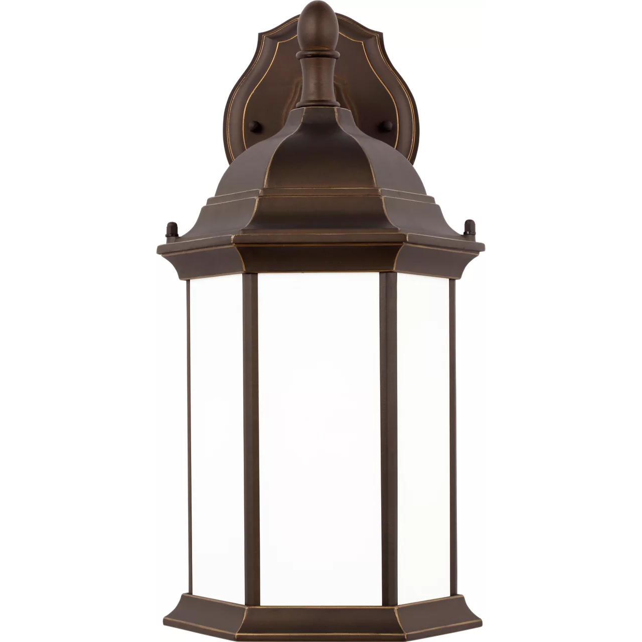 Sevier 1 Light 15.88 inch Antique Bronze Outdoor Wall Lantern, Medium