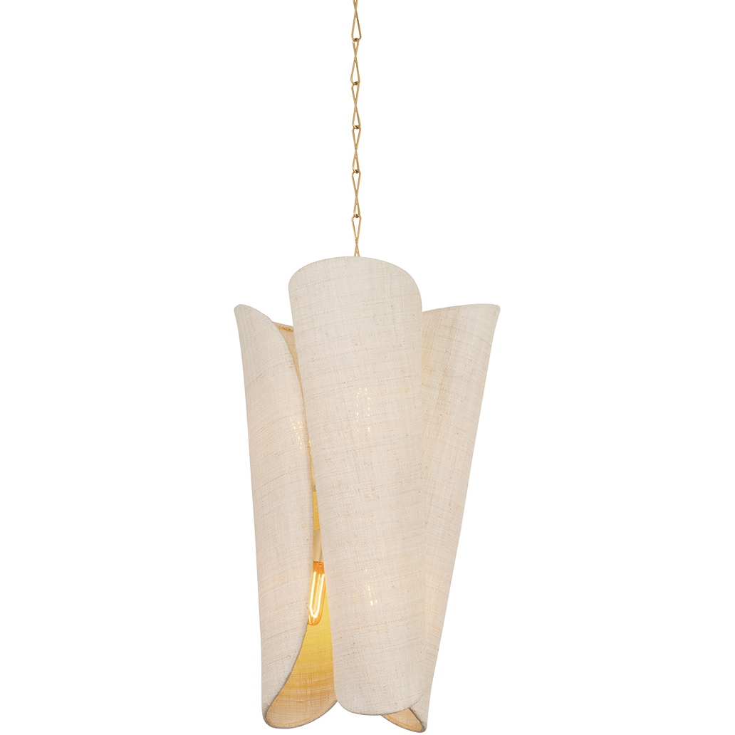 Springhill 6 Light 19.75 inch Gold Leaf Pendant Ceiling Light
