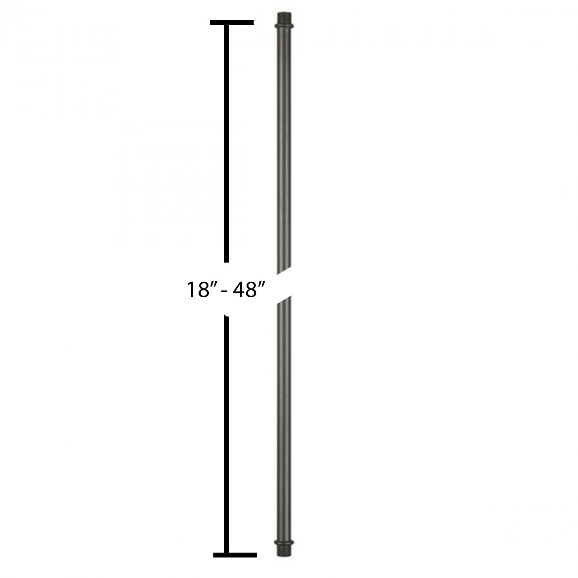 WAC Lighting 120V Track Dark Bronze Track Accessory Ceiling Light SK48-DB - Open Box