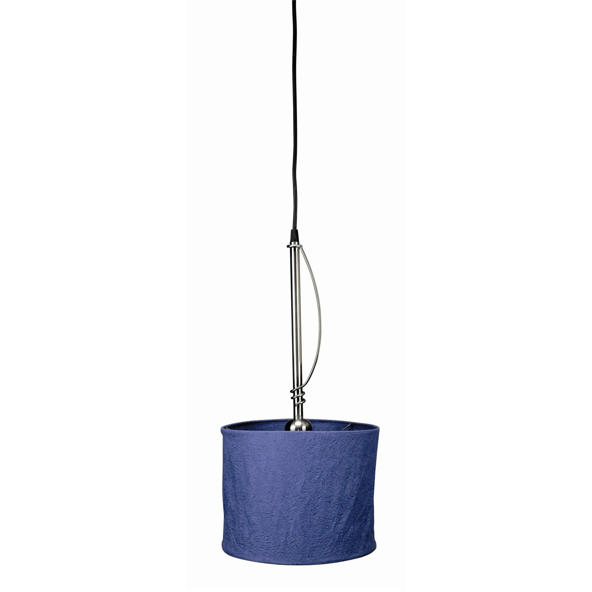 Rumple II 1 Light 10.5 inch Polished Steel Pendant Ceiling Light