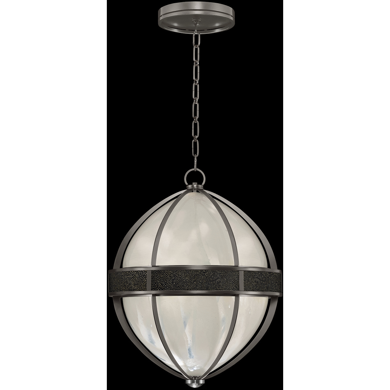 Mirage 3 Light 18.75 inch Black Pendant Ceiling Light