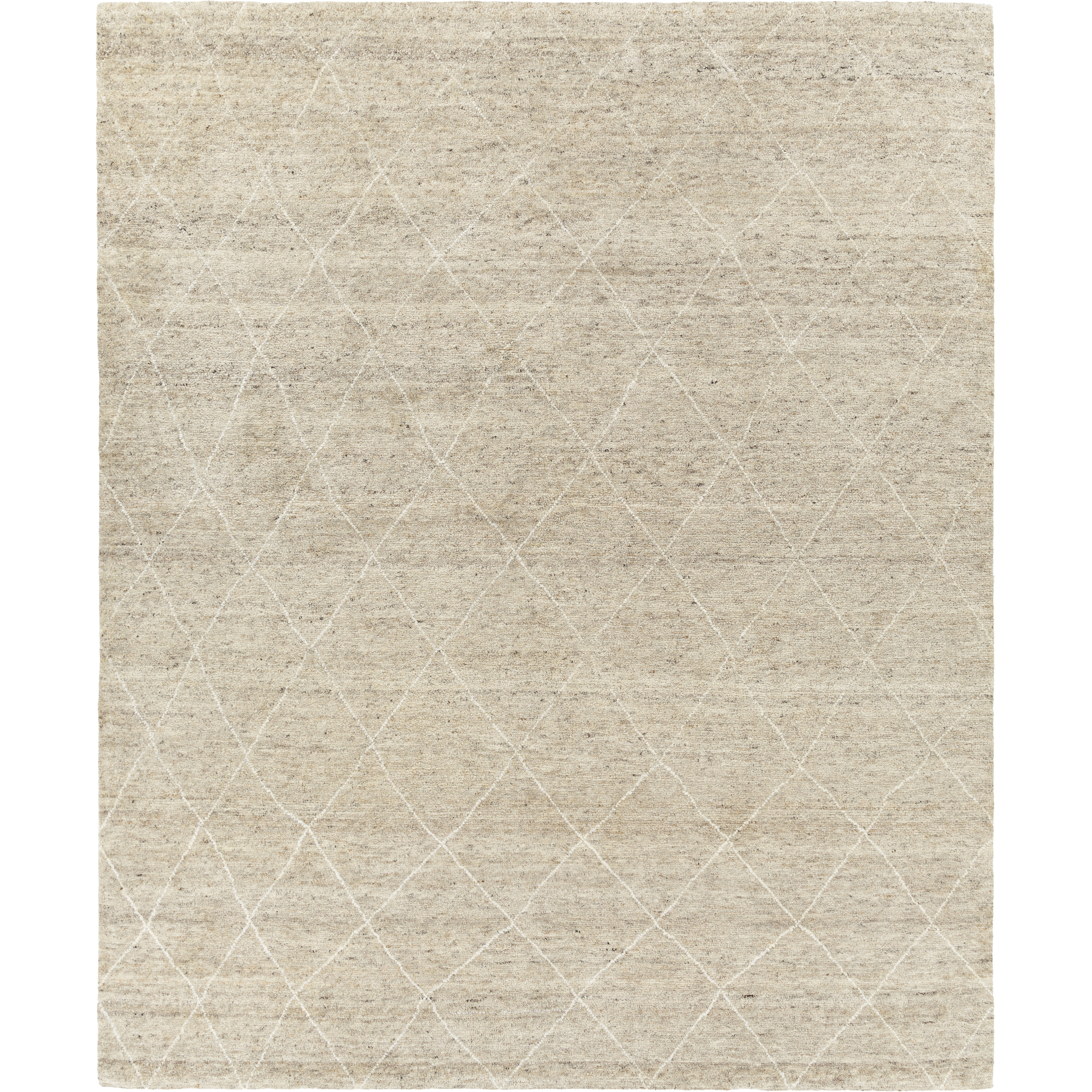 Zara 120 X 96 inch Beige Rug in 8 x 10, Rectangle