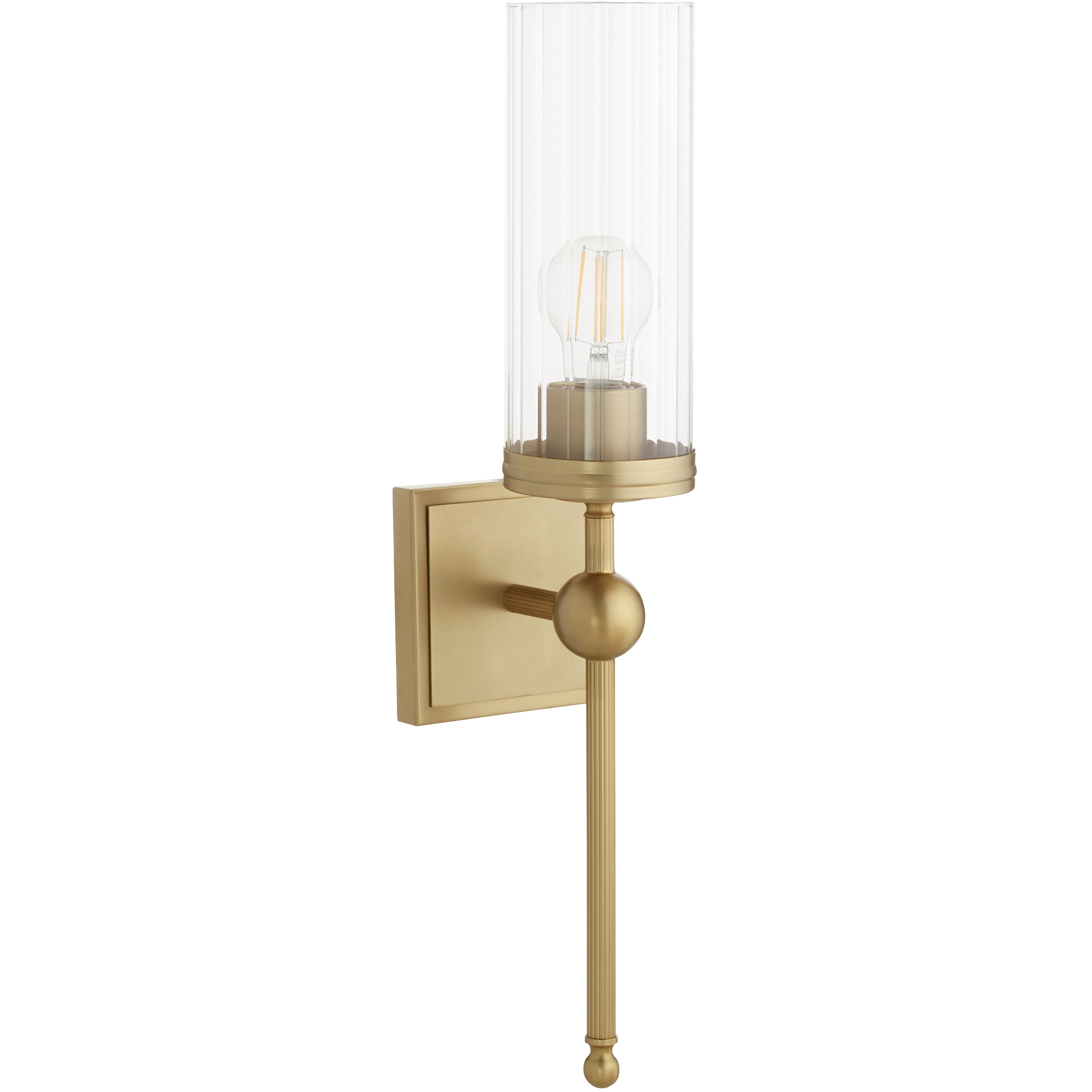 Lee Boulevard 1 Light 5 inch Aged Brass Wall Mount Wall Light