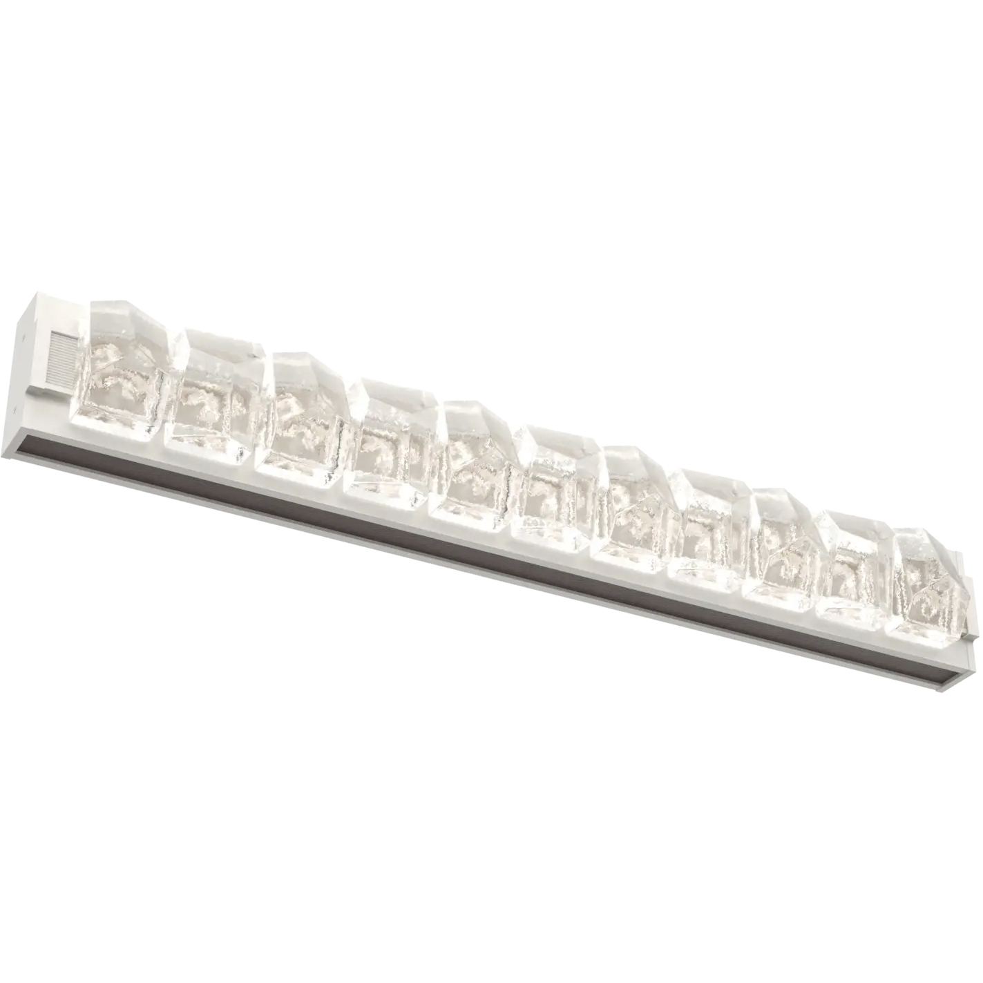 Tessera LED 38 inch Salt White with Cocoa Vanity Light Wall Light