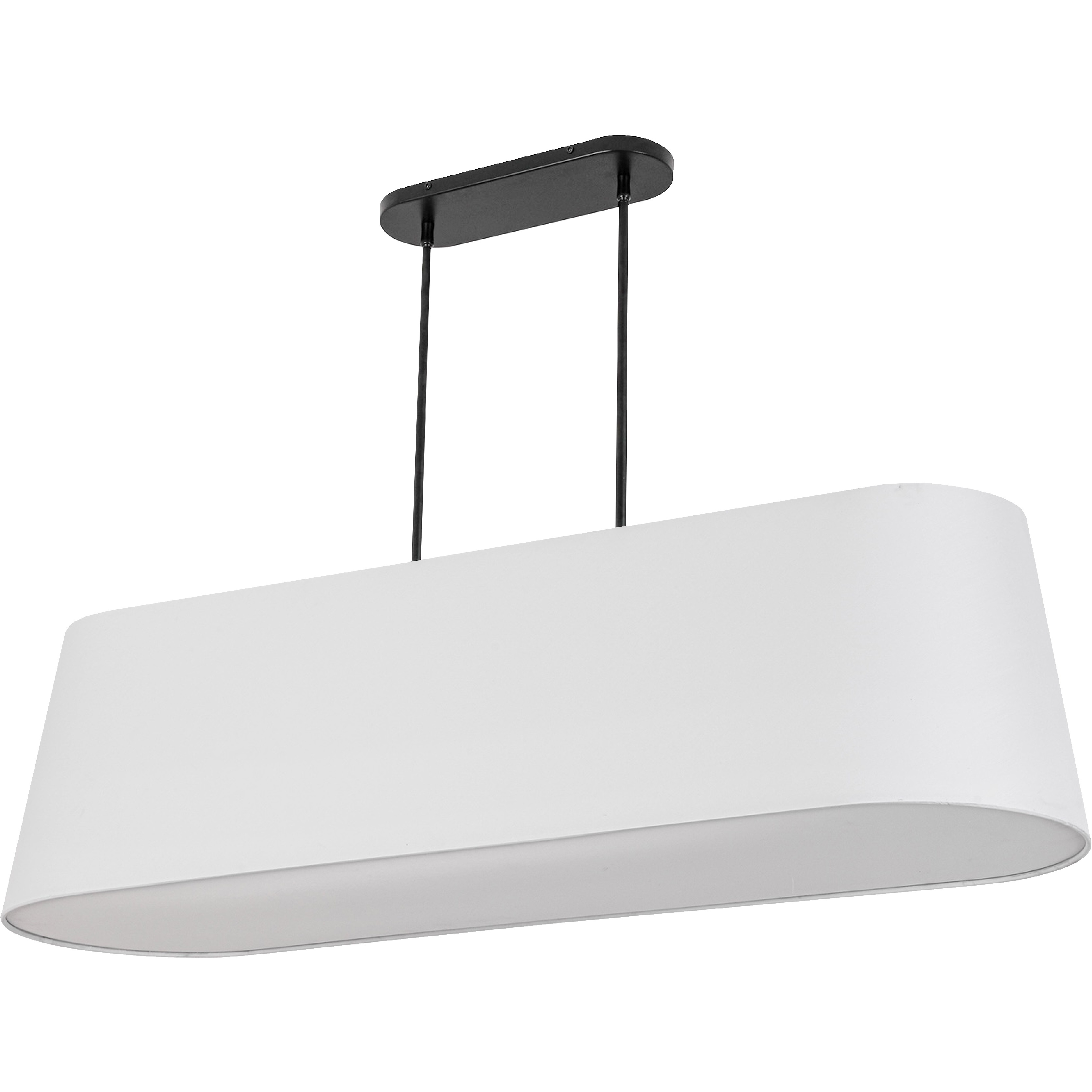 Pita 4 Light 48 inch Matte Black Horizontal Pendant Ceiling Light