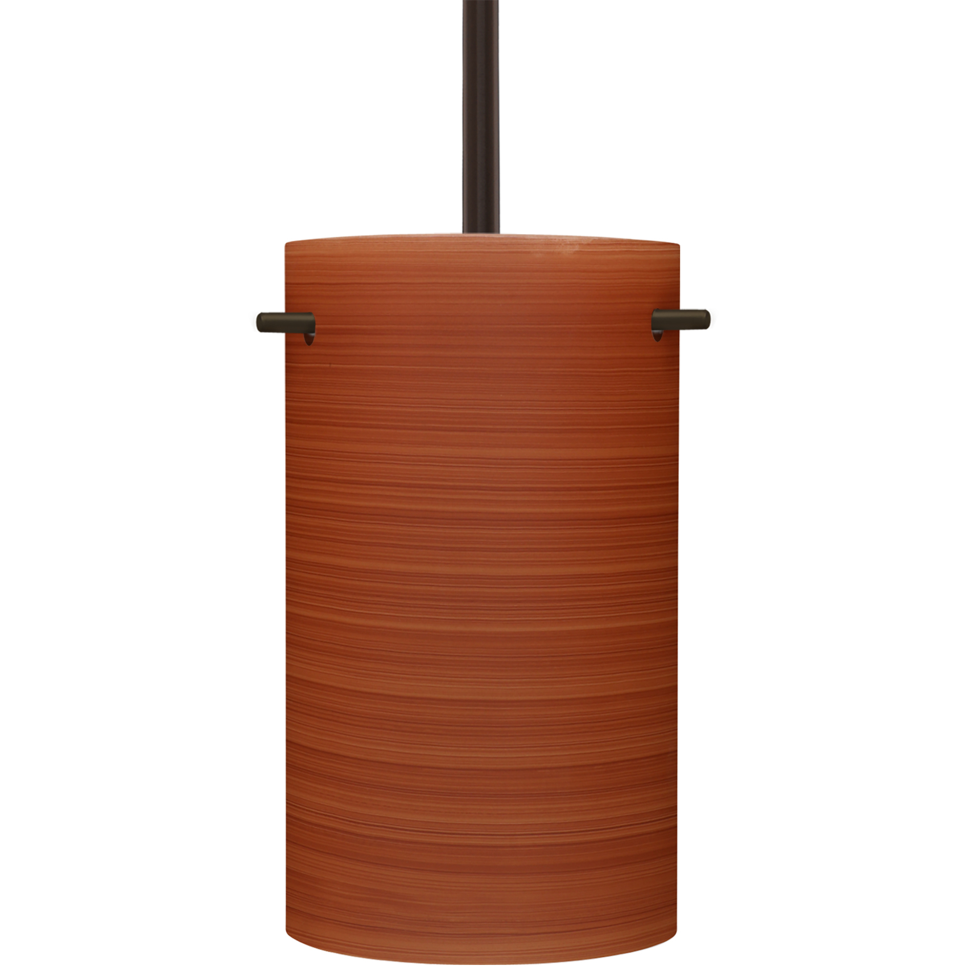 Tamburo 5 LED Bronze Stem Pendant Ceiling Light