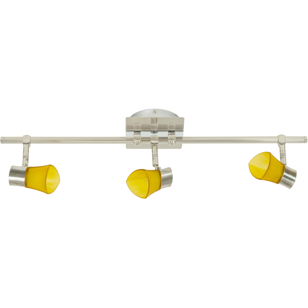 Mul-T-Lite 3 Light Satin Chrome Bar Rail Kit Ceiling Light