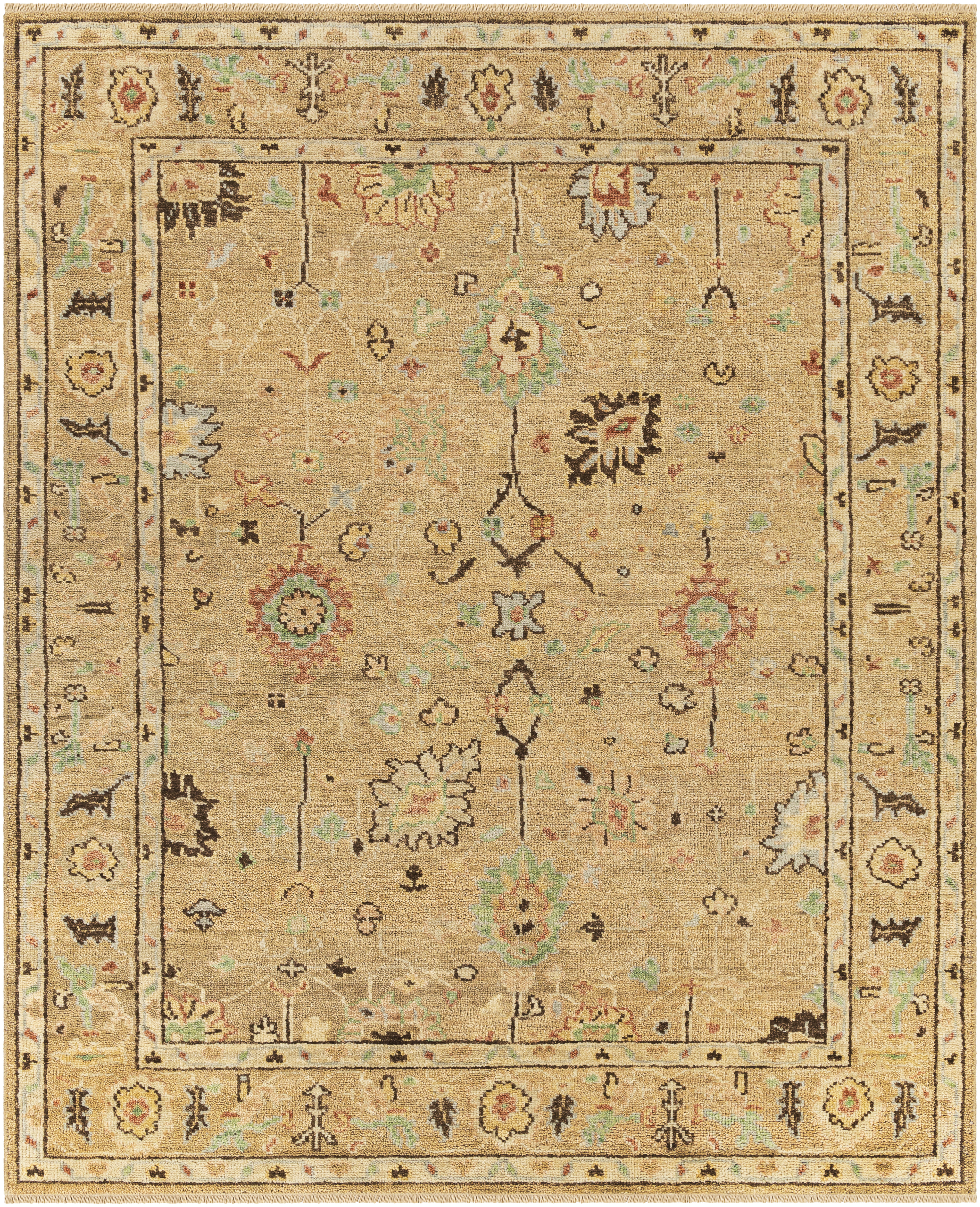 Biscayne 120 X 96 inch Tan Rug in 8 x 10, Rectangle