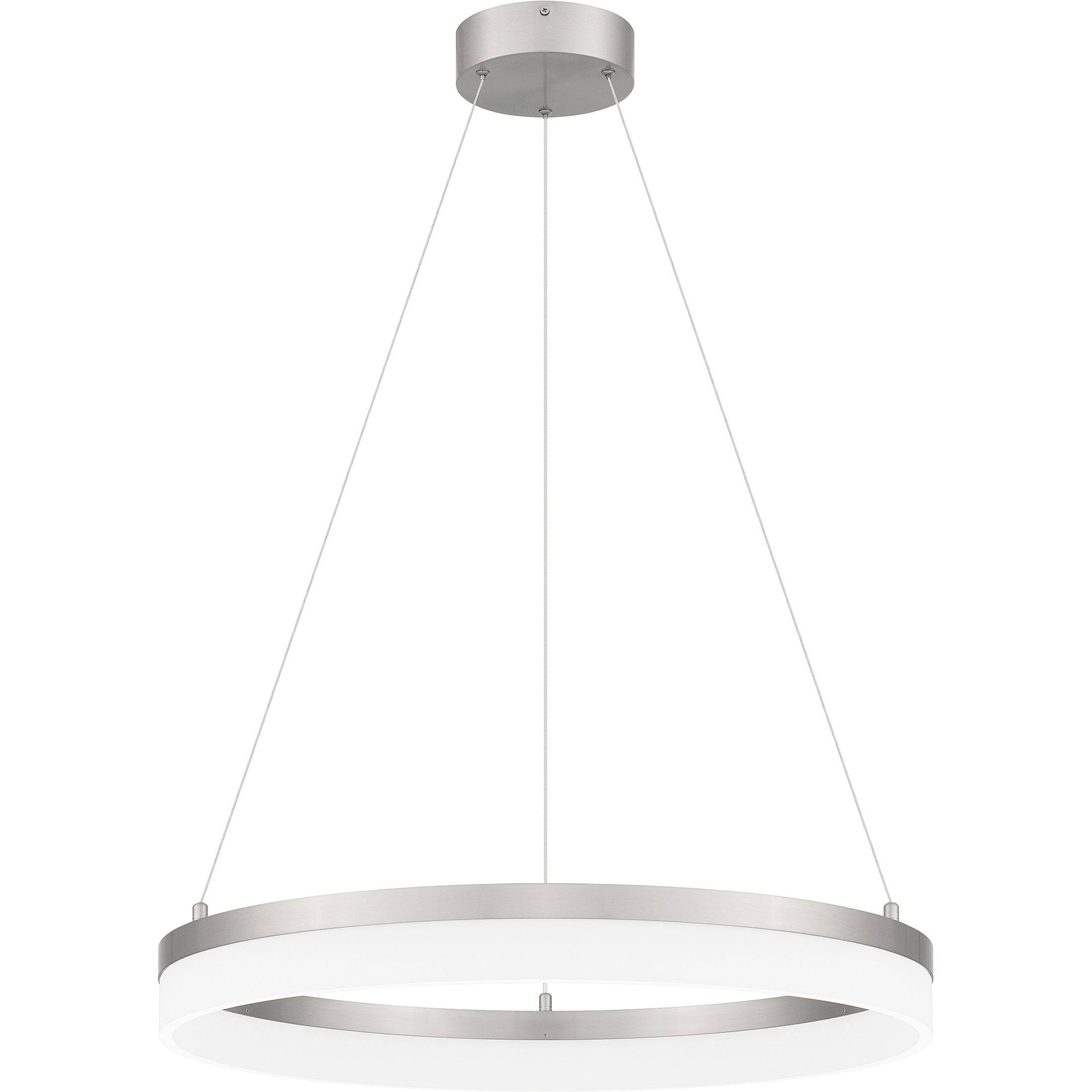 Cohen 23.5 inch Brushed Nickel Pendant Ceiling Light