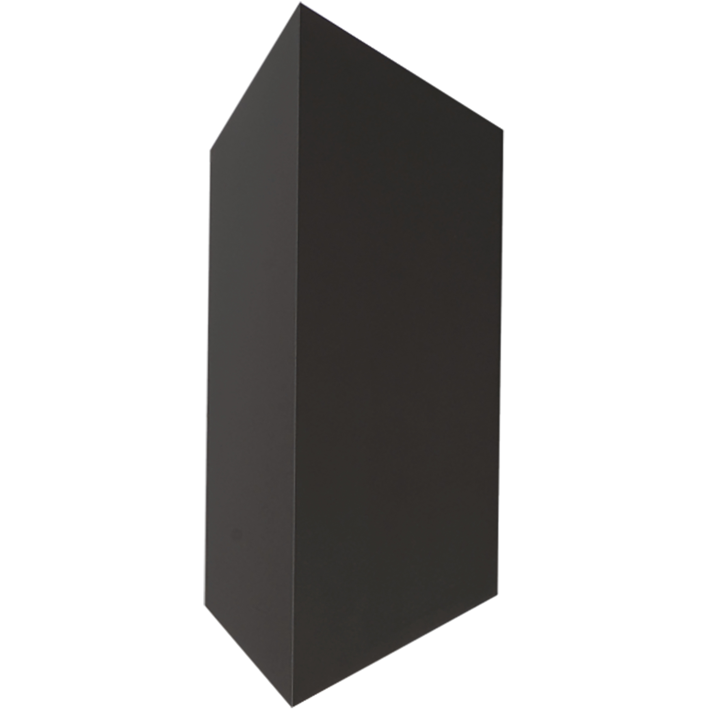 Fractal LED 14 inch Architectural Bronze Outdoor Wall Mount