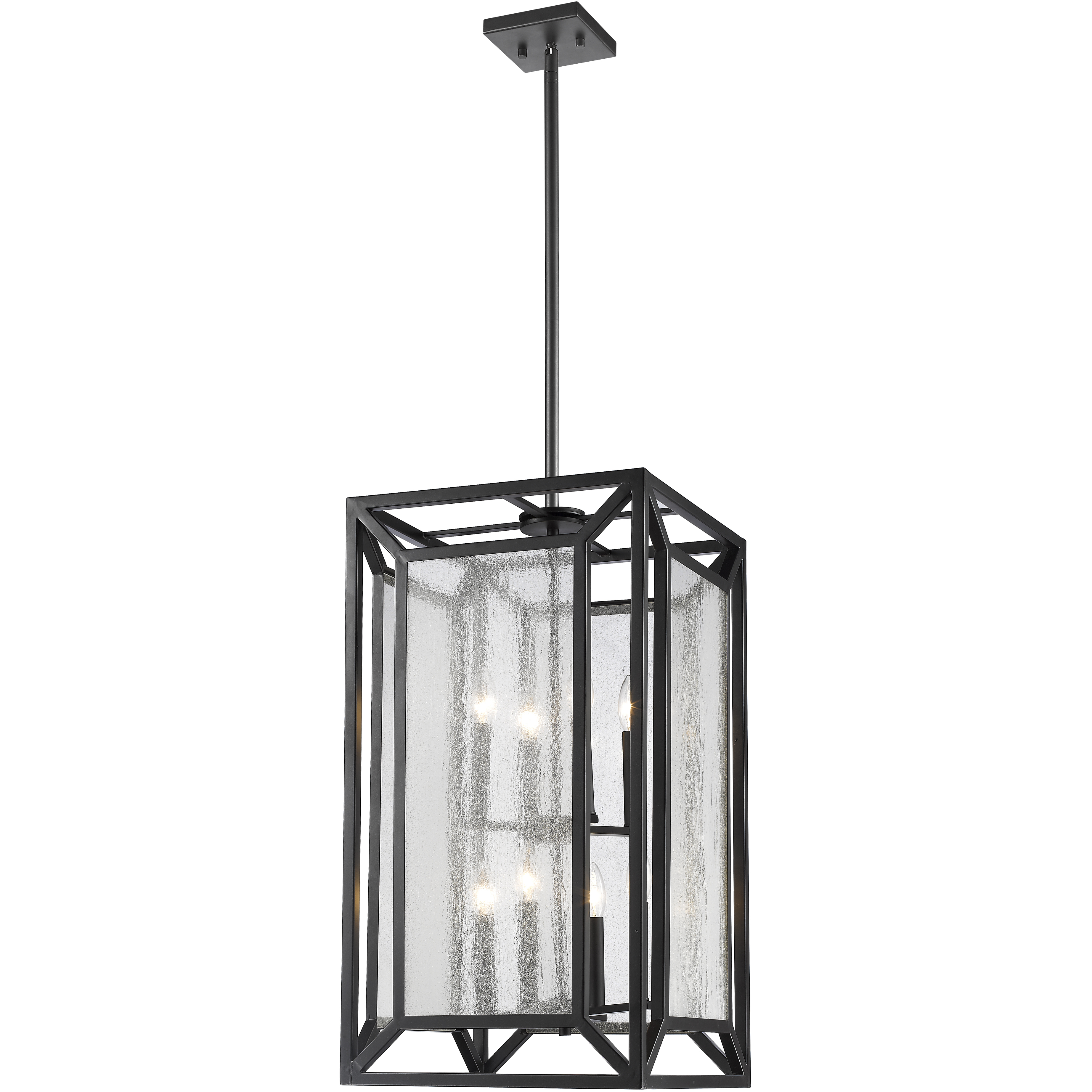 Braum 8 Light 15 inch Bronze Chandelier Ceiling Light